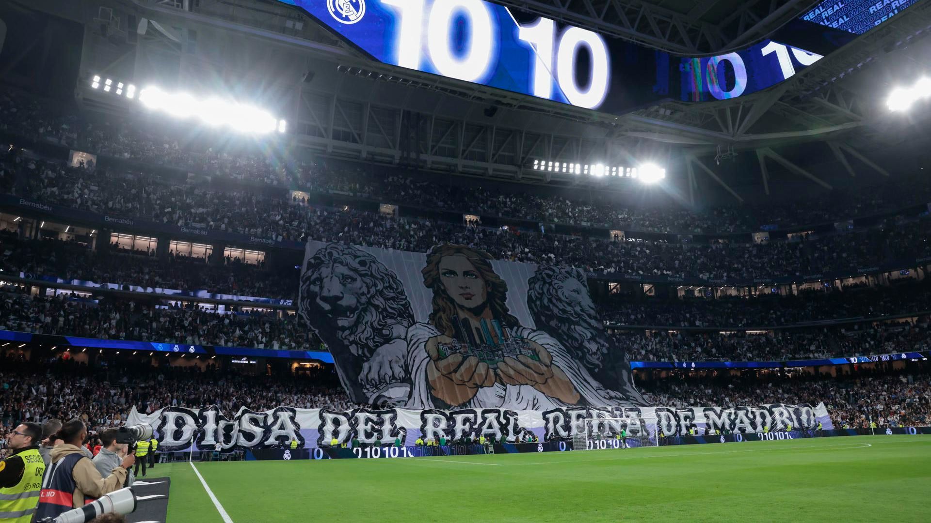 El Estadio Bernabéu ante el Atlético
