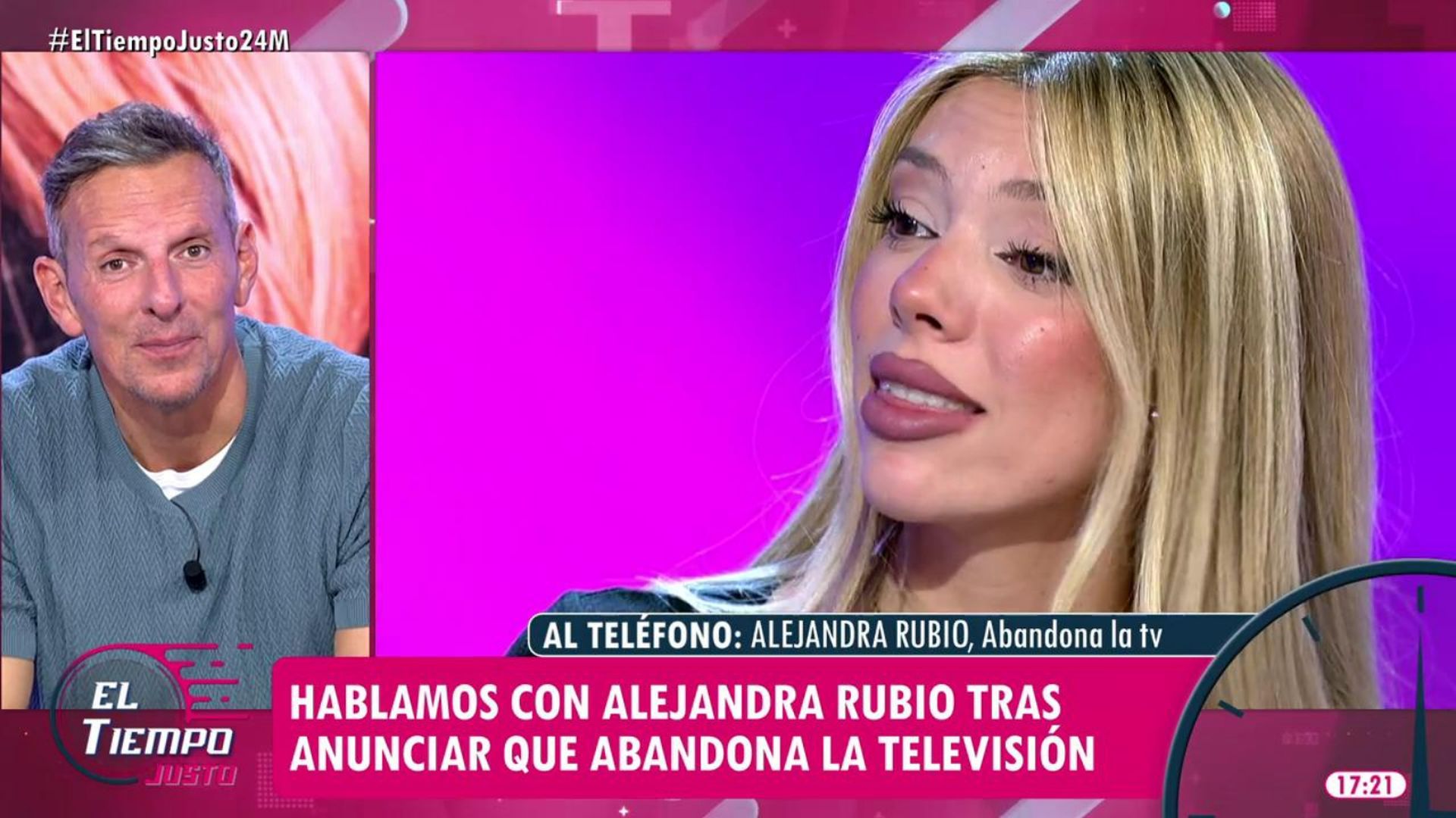 Joaquín Prat y Alejandra Rubio