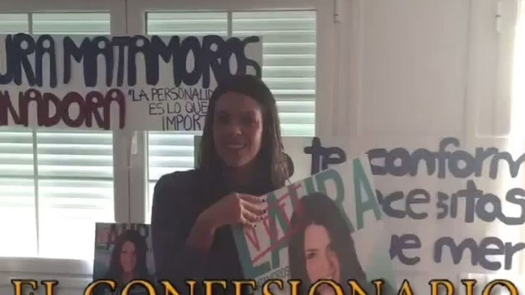 Laura Matamoros agradece el apoyo recibido