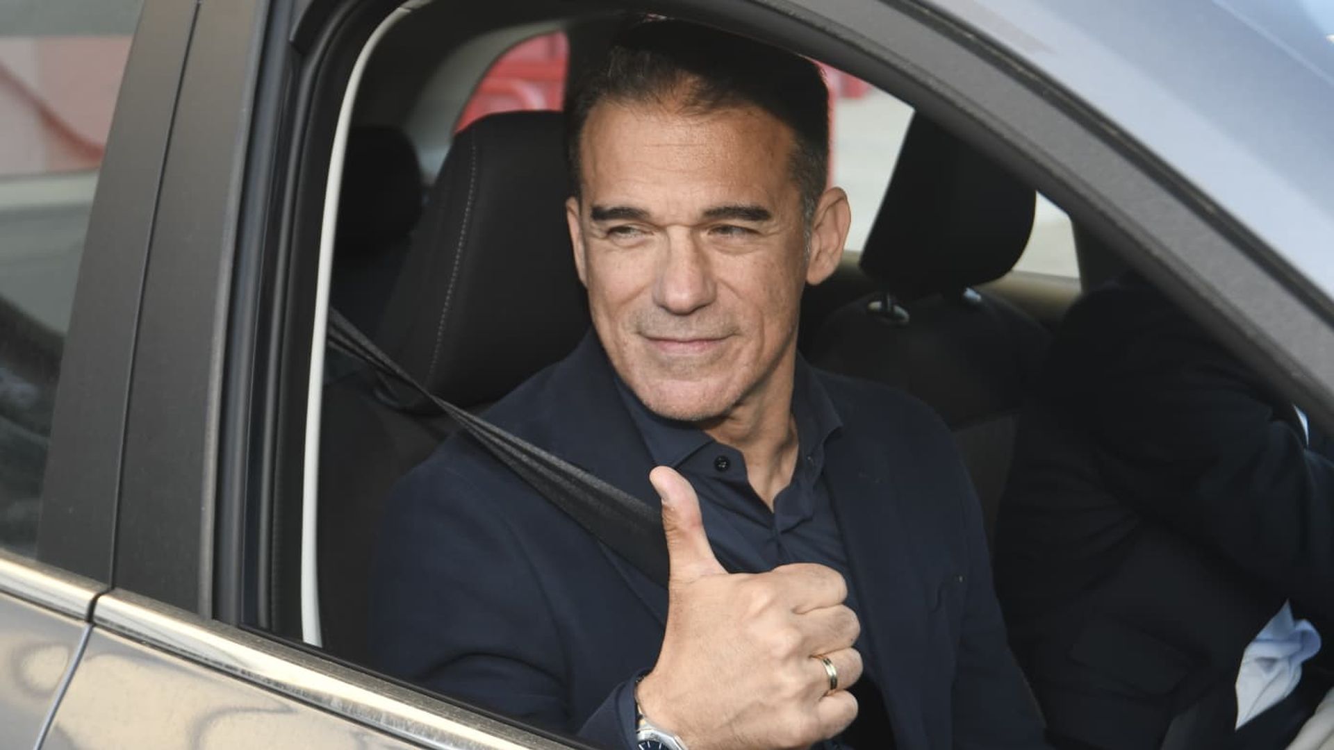 Luis García Plaza, en su primera imagen en Sevilla