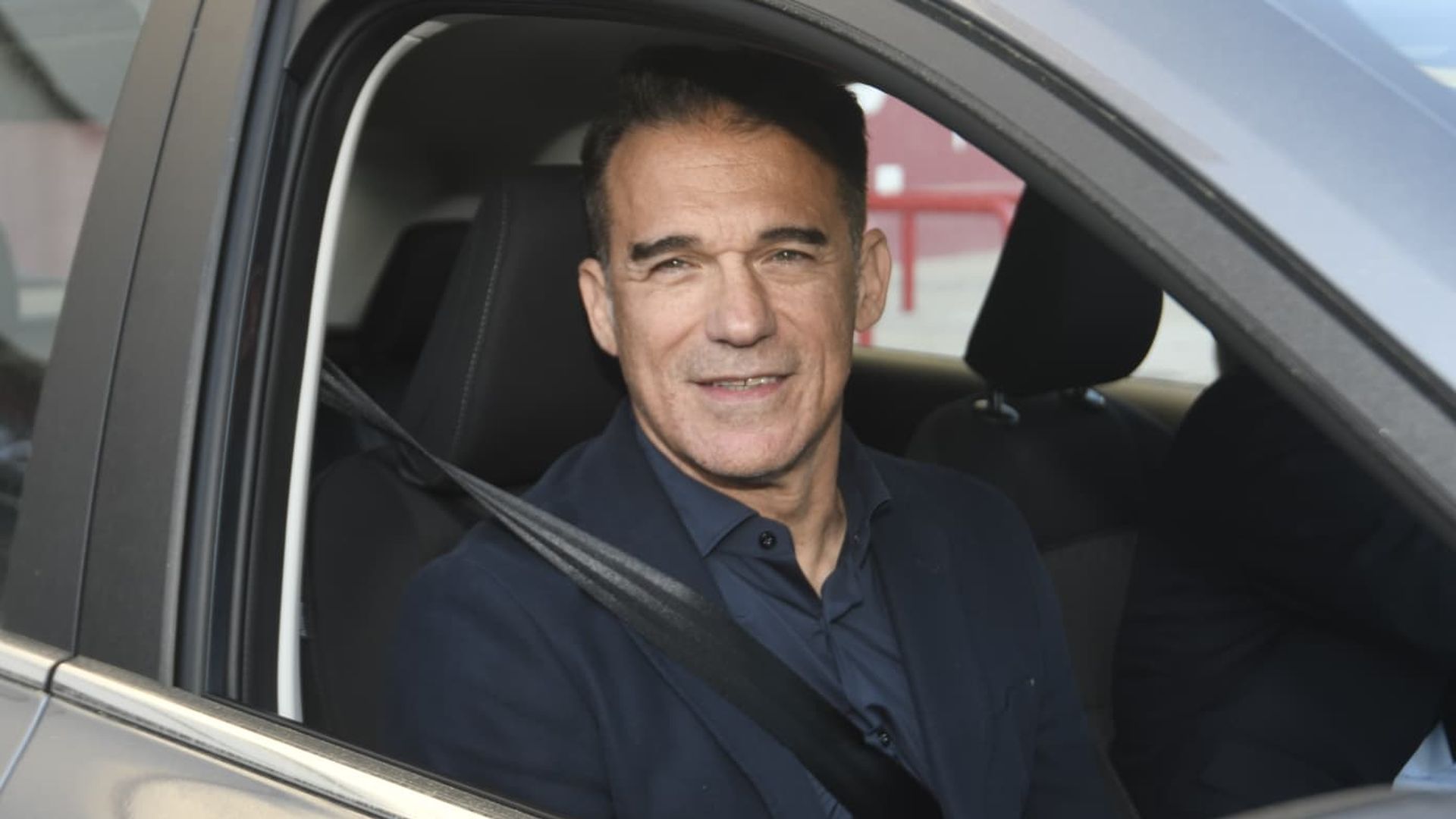 Luis García Plaza, en su primera imagen en Sevilla