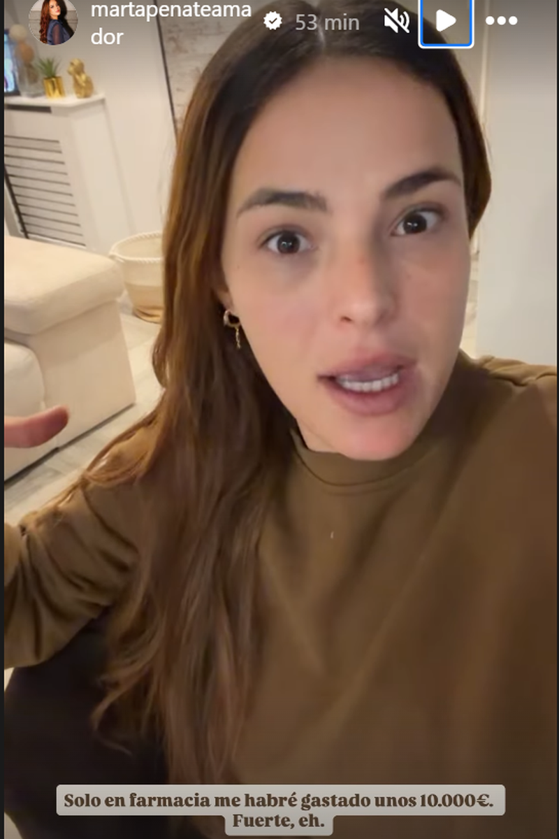 Marta Peñate habla de los gastos de su tratamiento de fertilidad