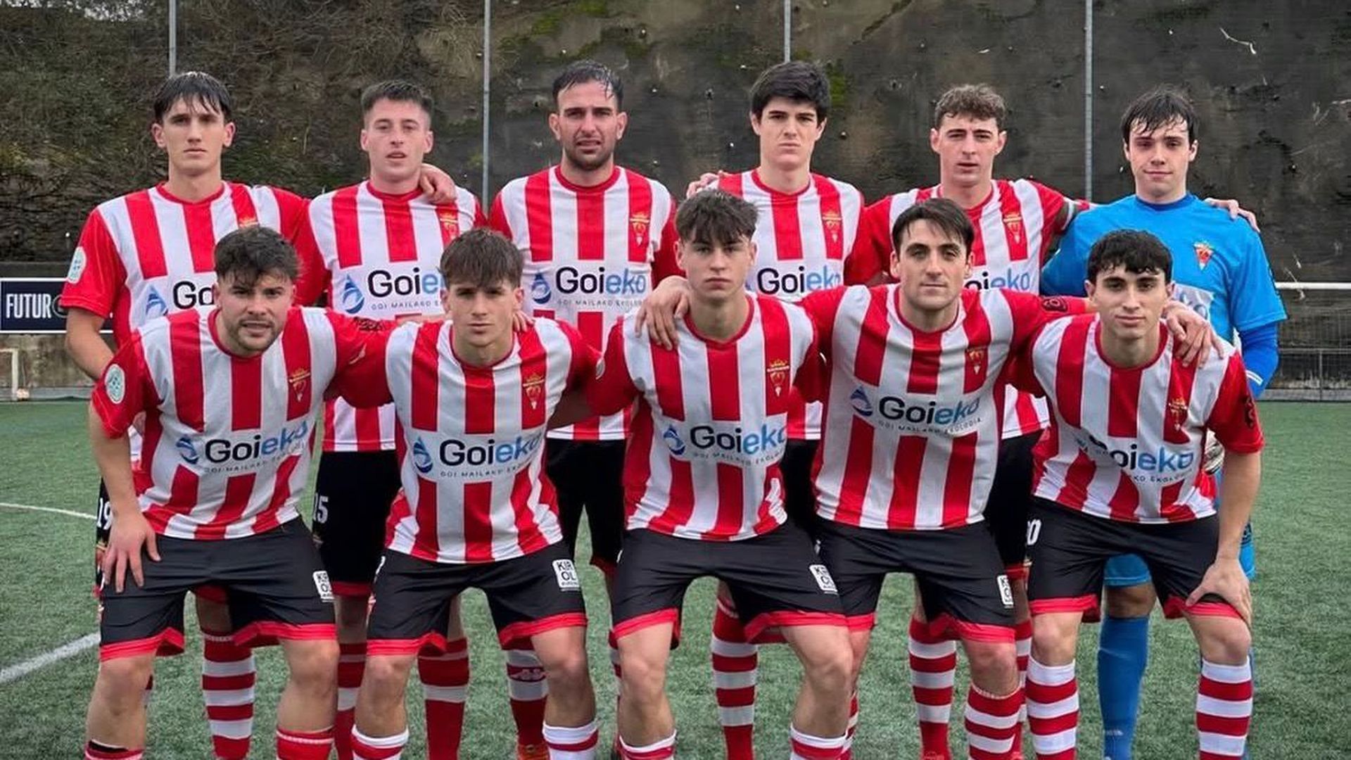 Paul Arrizabalaga ante el Portugalete
