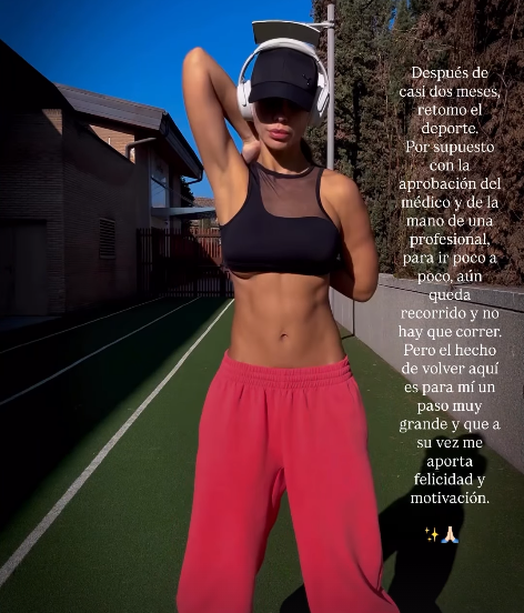 Tamara Gorro vuelve a entrenar
