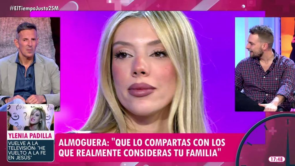 José María Almoguera, molesto con Alejandra Rubio, Joaquín Prat y Alexia Rivas