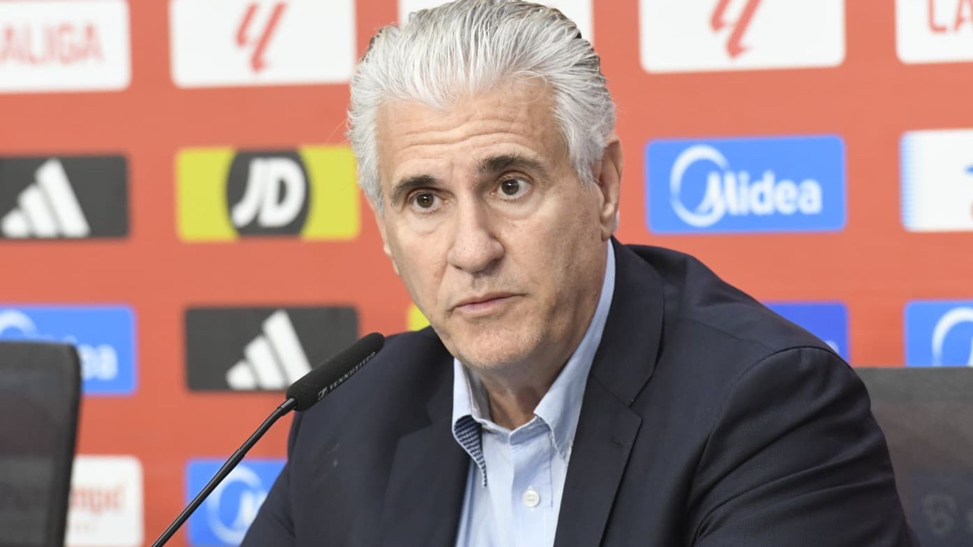 Antonio Cordón, en sala de prensa Antonio Cordón, en sala de prensa