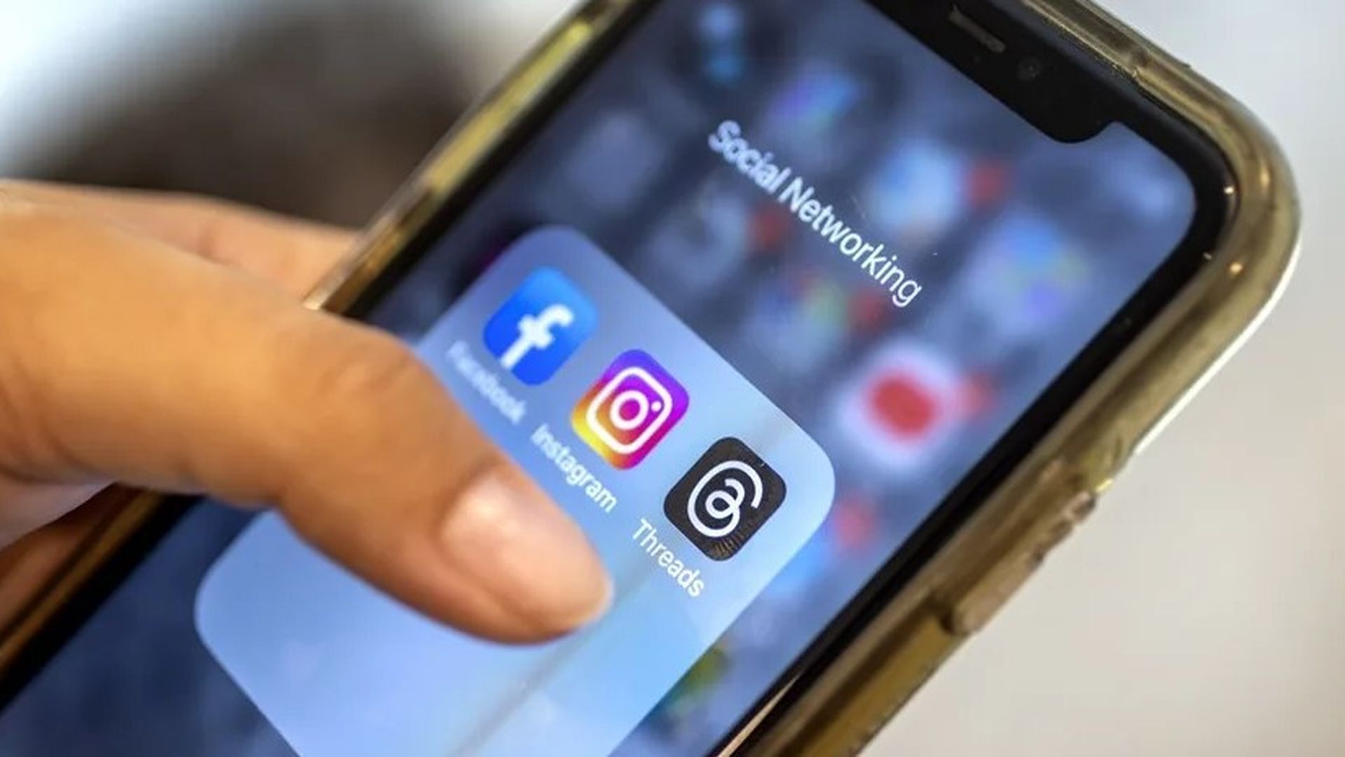 Aplicaciones de redes sociales de Meta. EFE Aplicaciones de redes sociales de Meta. EFE