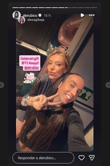 Cumpleaños de Alejandra Rubio