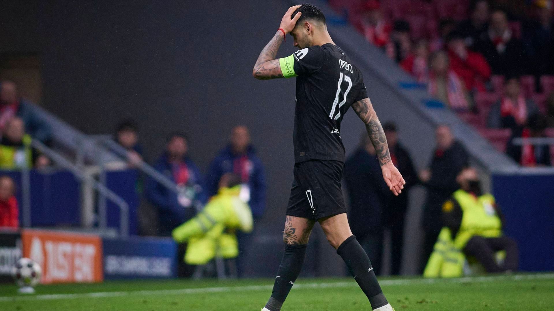 Cuti Romero, ante el Atlético de Madrid