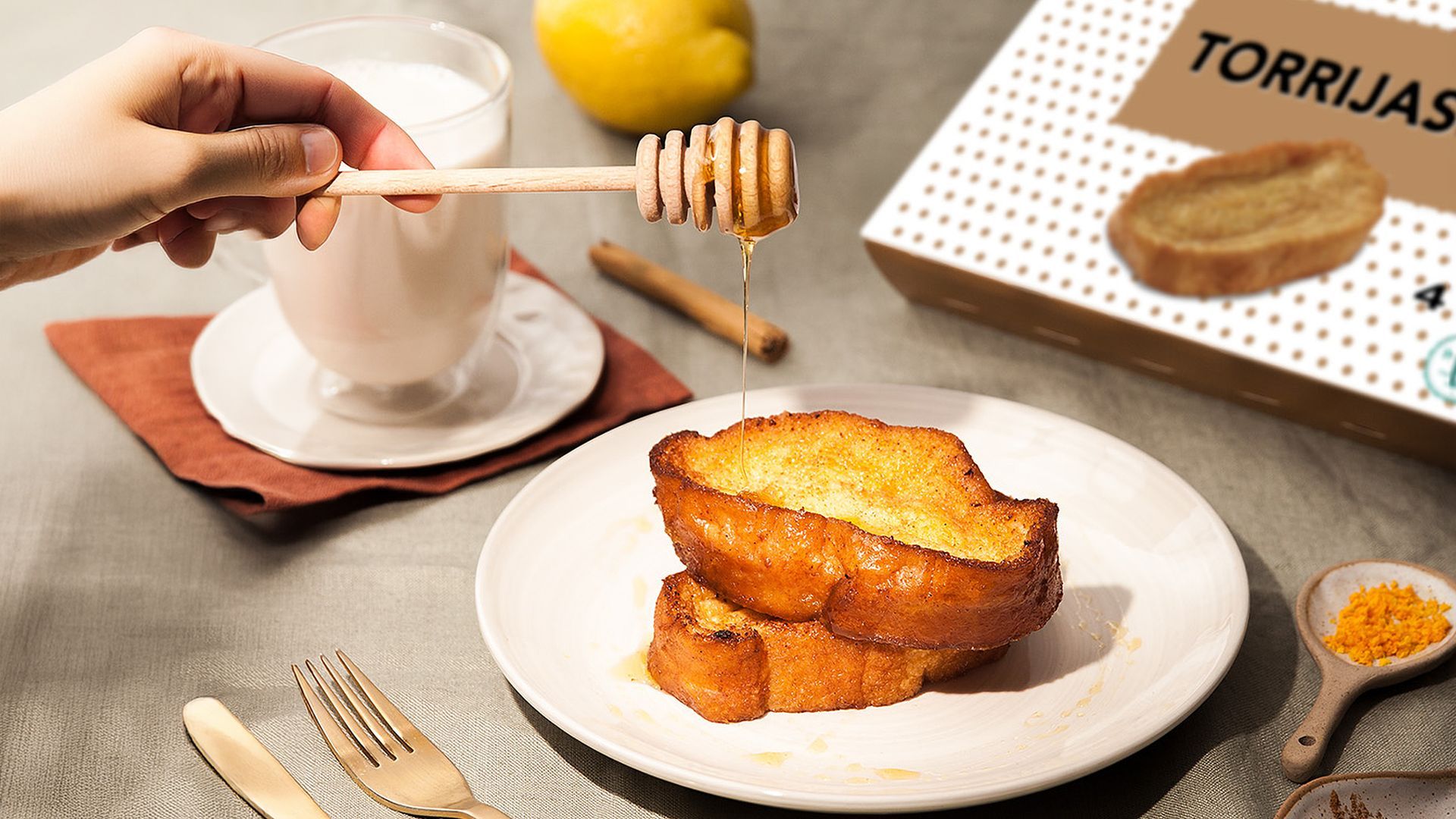 El pack de 4 Torrijas congeladas de Mercadona