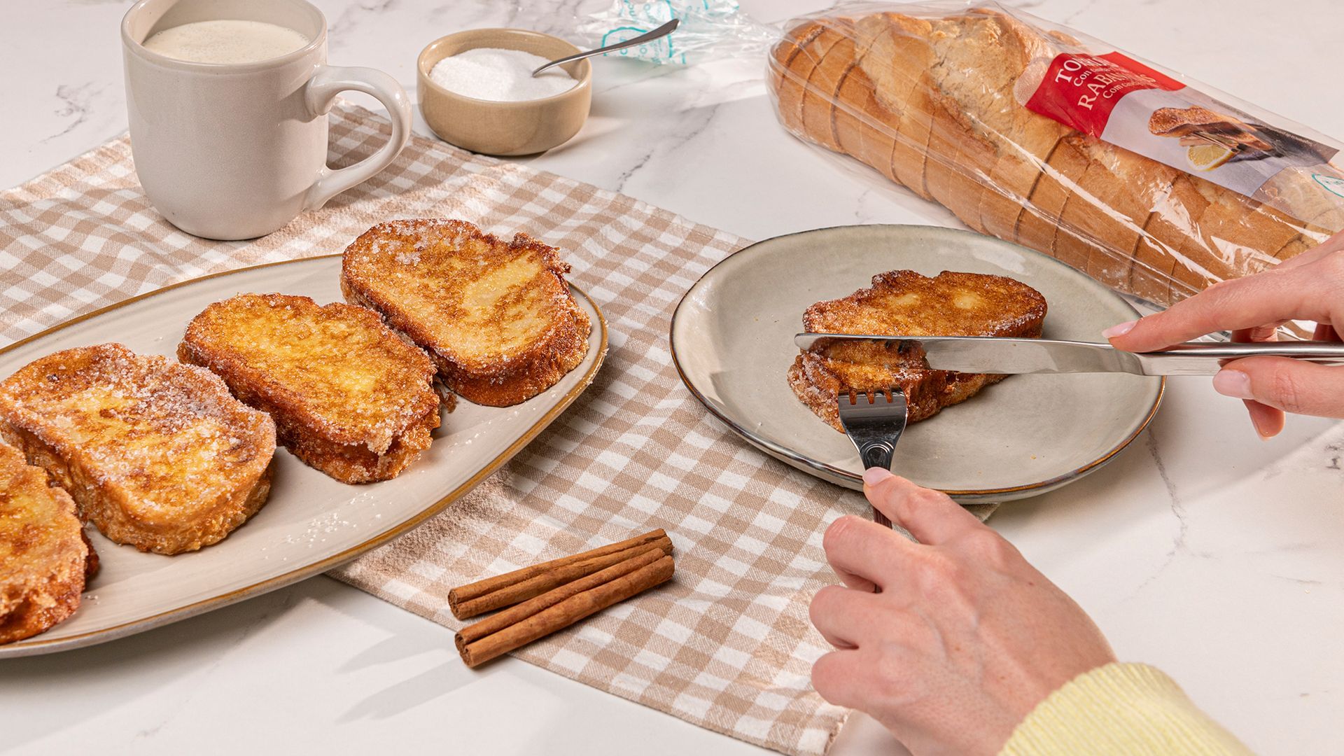 El Pan especial de torrijas con canela y limón de Mercadona