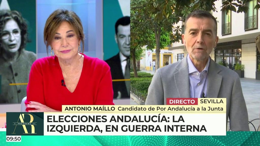 Maíllo, de las elecciones en Andalucía tras la caída de la izquierda: "Cada territorio tiene características específicas"
