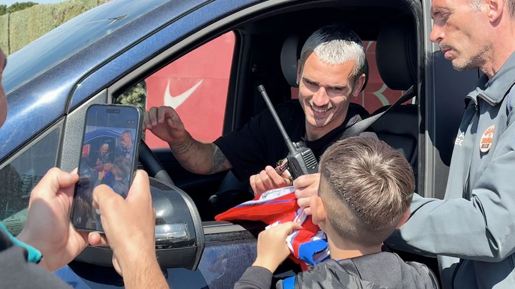 El ruego de un niño a Griezmann tras anunciarse su fichaje por el Orlando: "No te vayas"