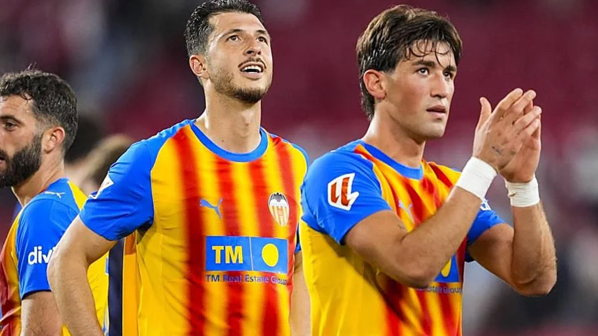 Guido Rodríguez feliz en Valencia