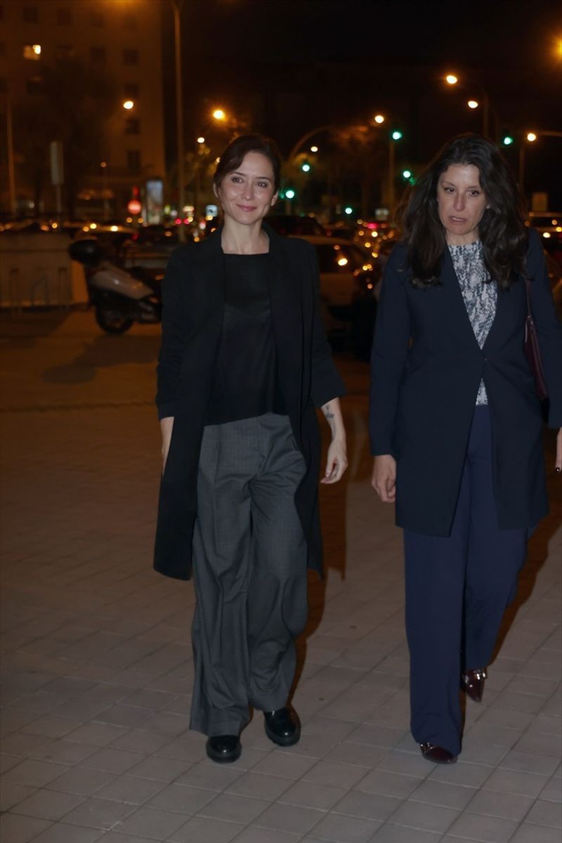 Isabel Díaz Ayuso, en el funeral de Fernando Ónega