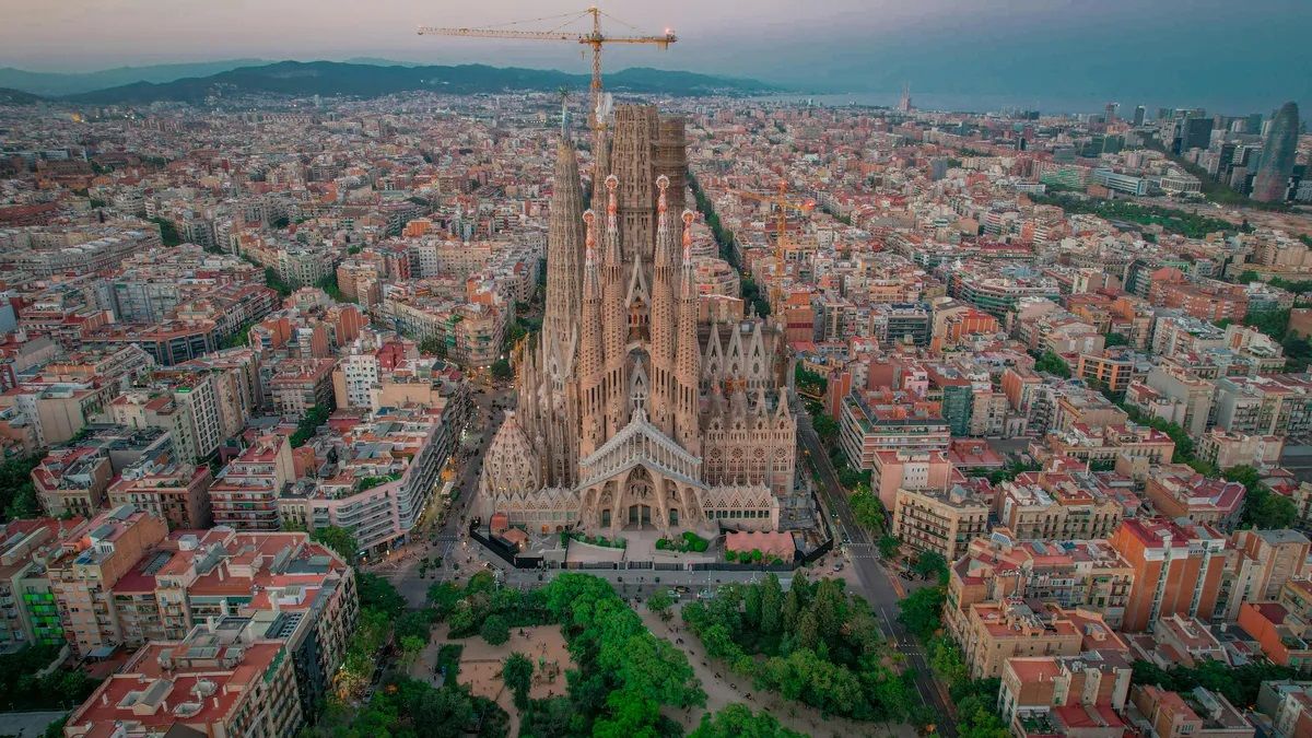 La Sagrada Familia en Barcelona