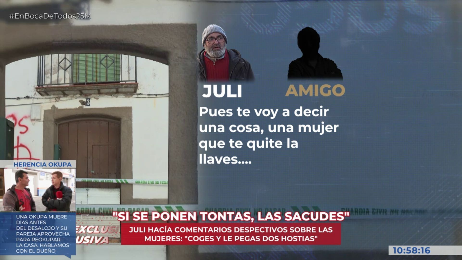 Los comentarios despectivos de Juli hacia las mujeres