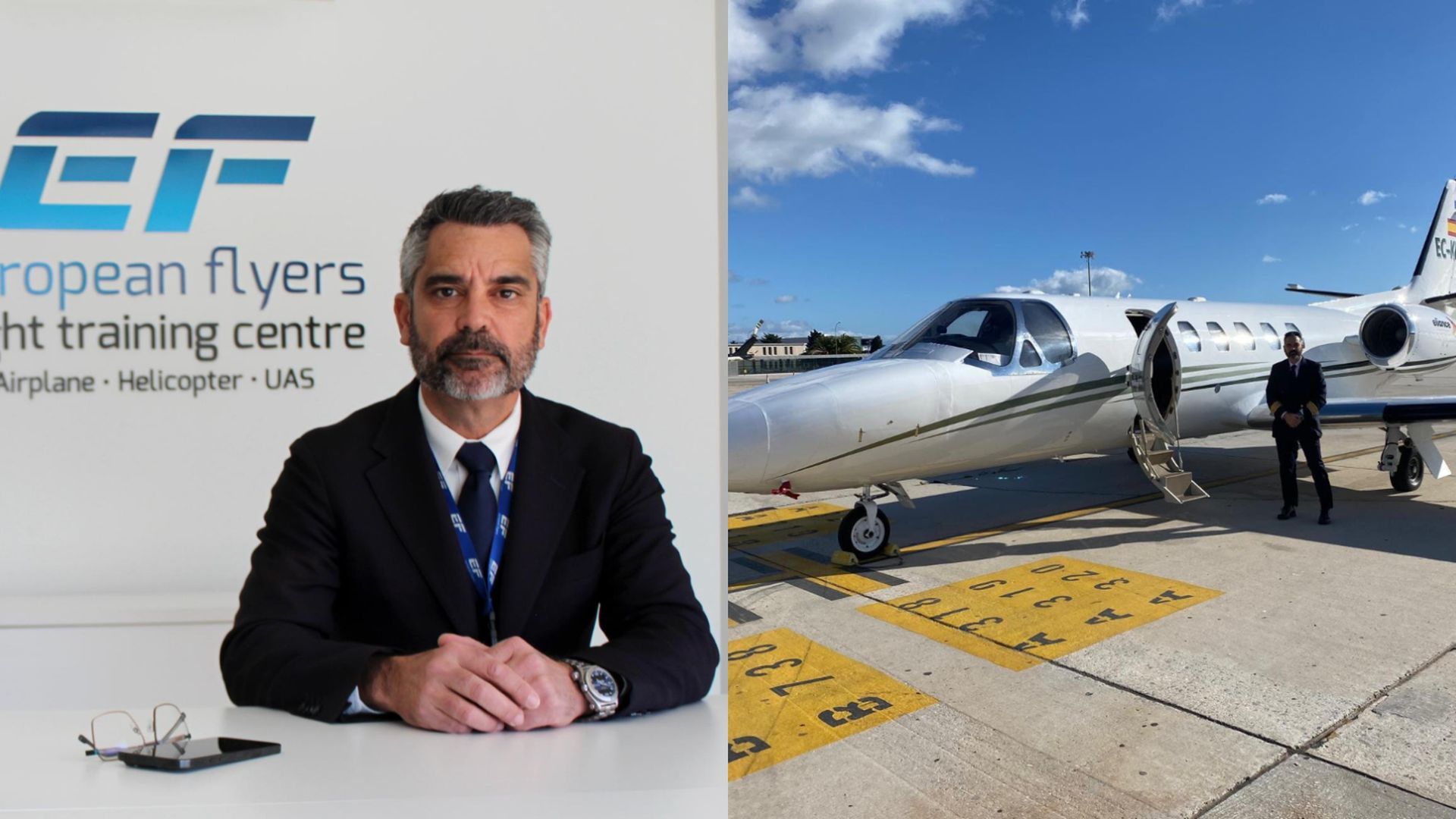 Luis Miñano es también Director General de la Compañía European Flayers