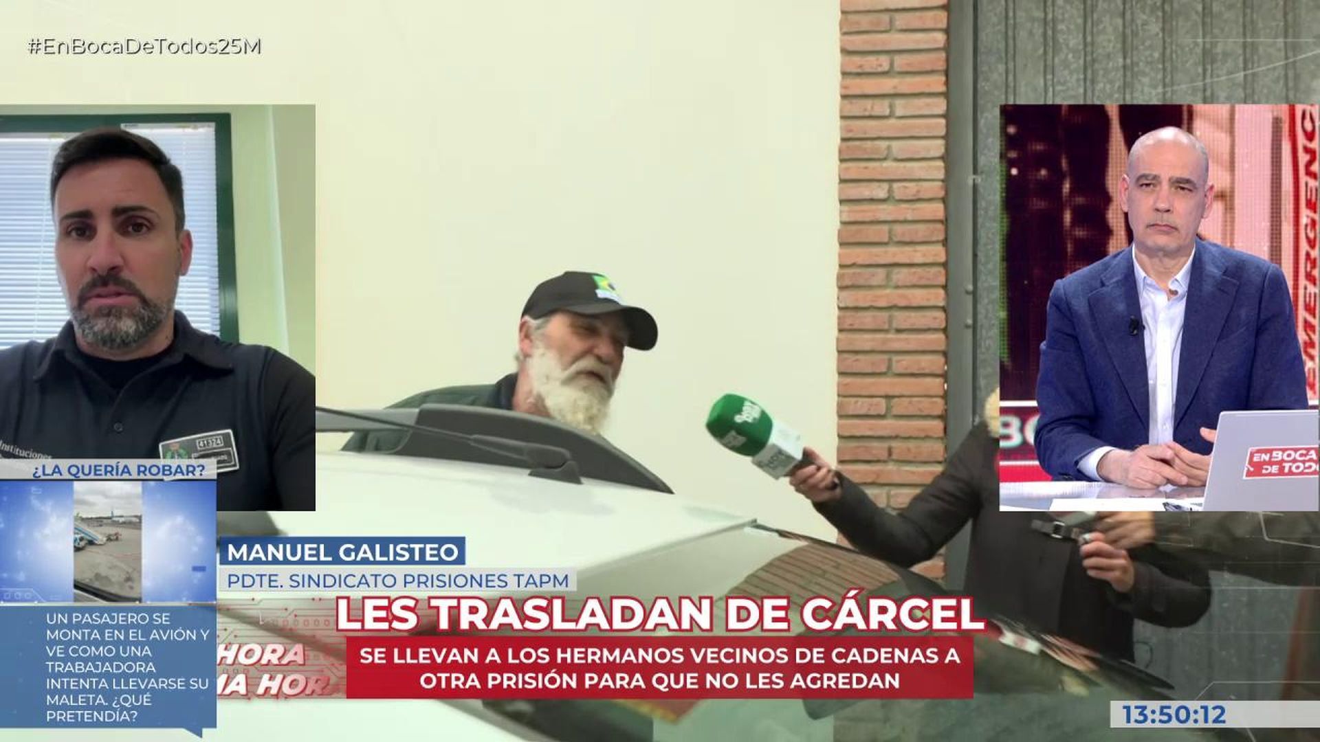 Manuel Galisteo, presidente sindicato de prisiones TAPM: "Hay cosas que no se pueden evitar"
