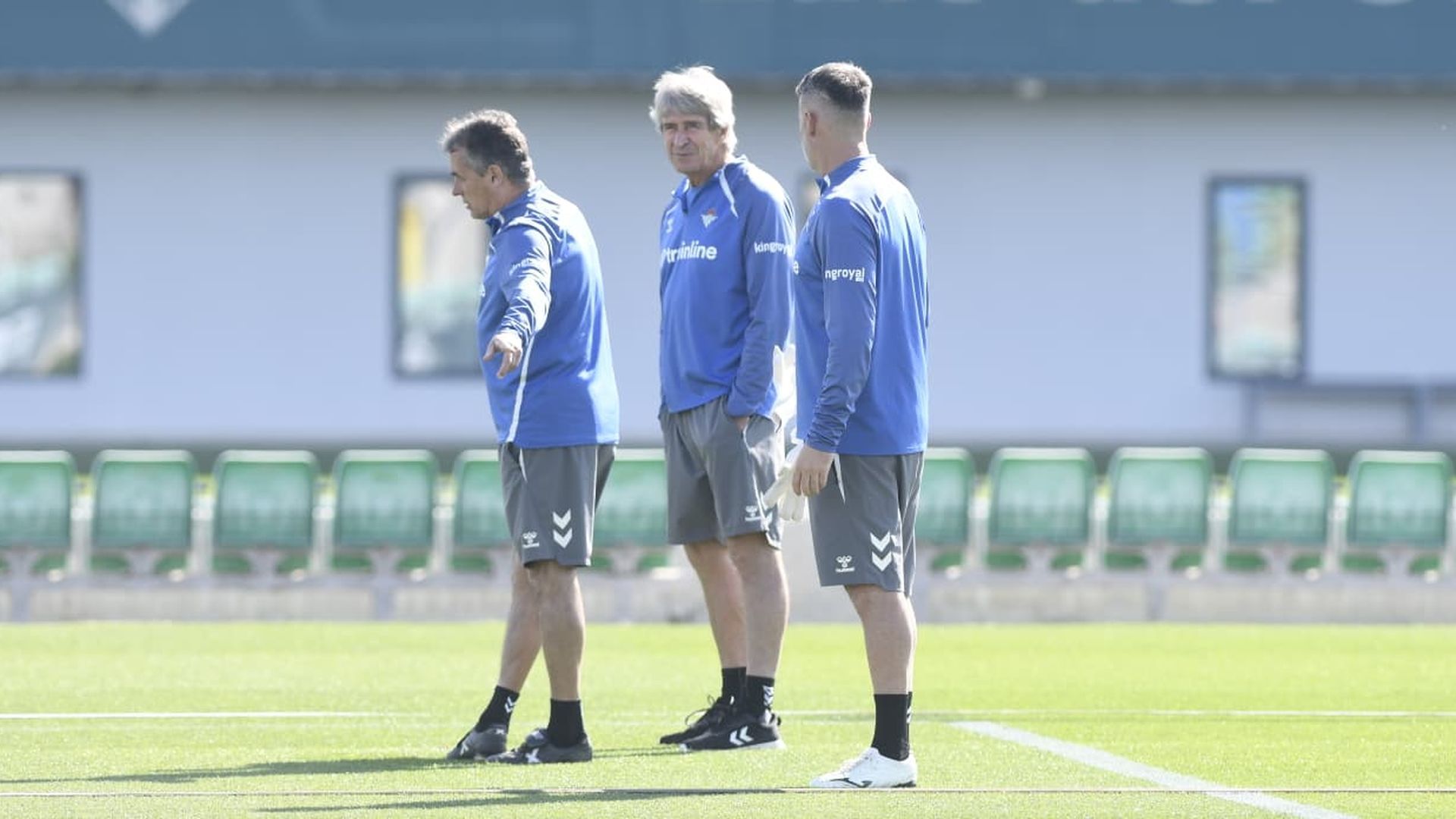 Manuel Pellegrini, en la sesión del miércoles