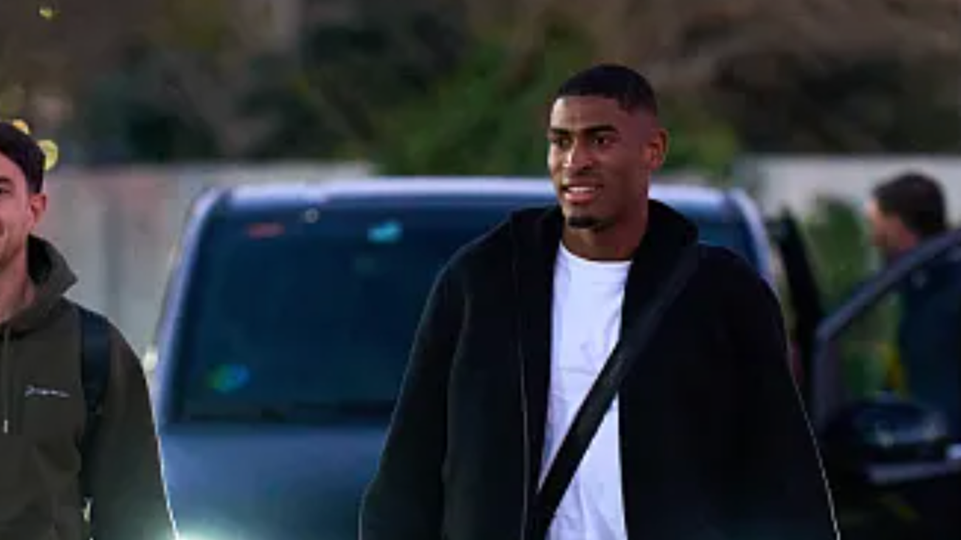 Mosquera llegando a la Selección