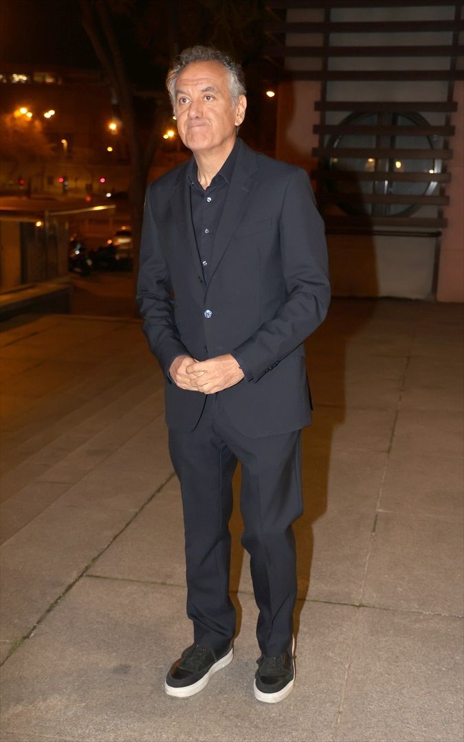 Roberto Brasero, en el funeral de Fernando Ónega