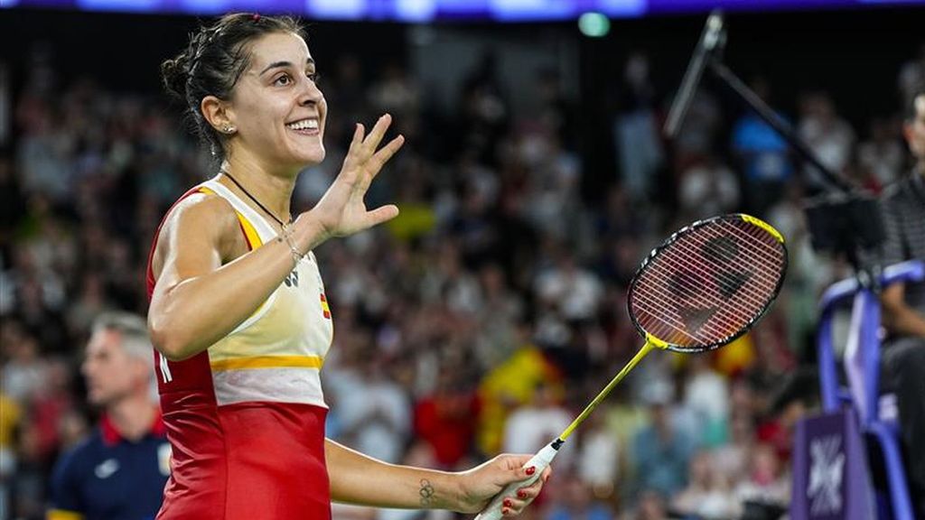 El vídeo de la retirada de Carolina Marín