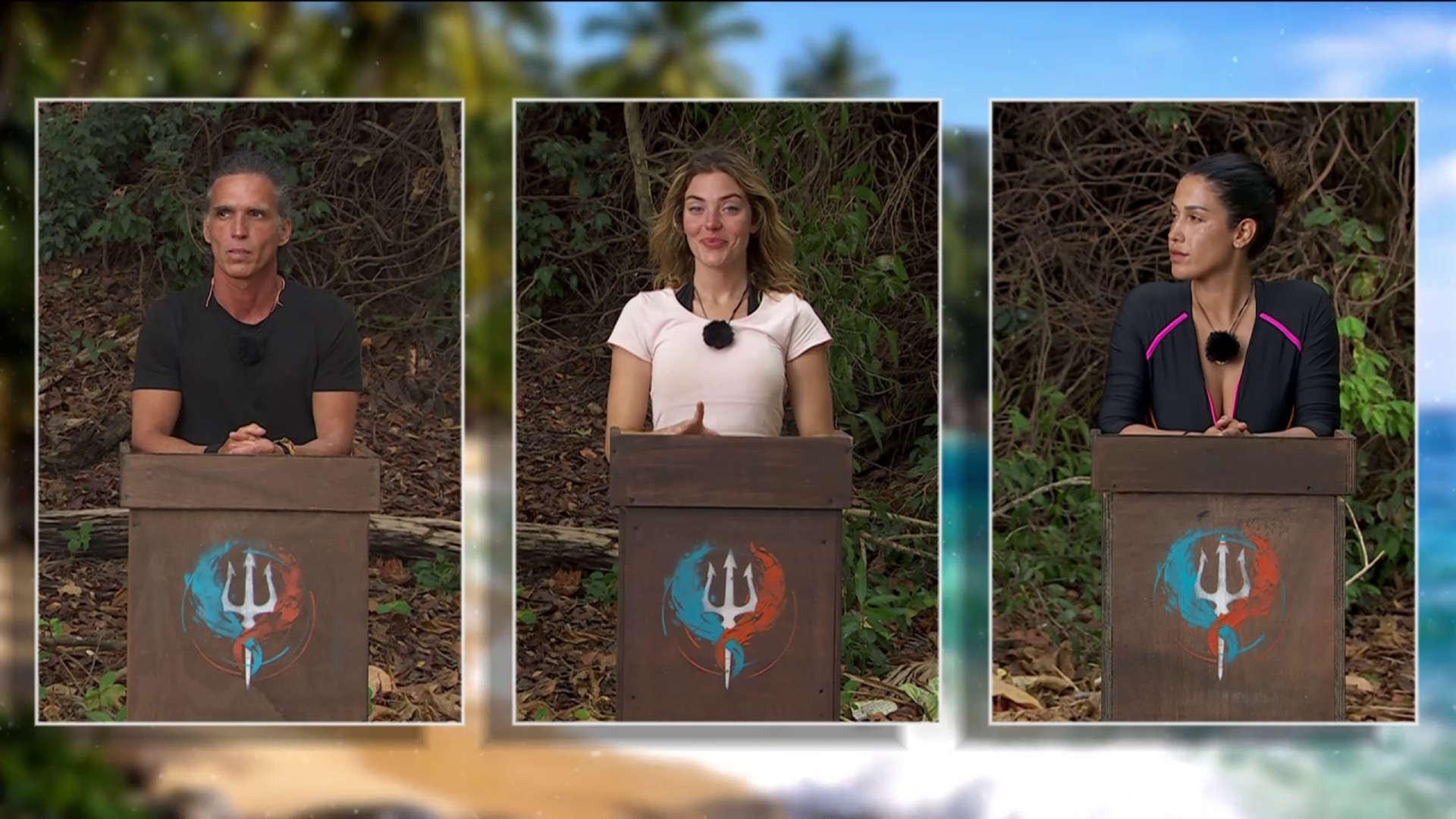 Claudia, Toni y Gabriela dan sus alegatos para seguir en 'Supervivientes' en 'El ágora de Poseidón'