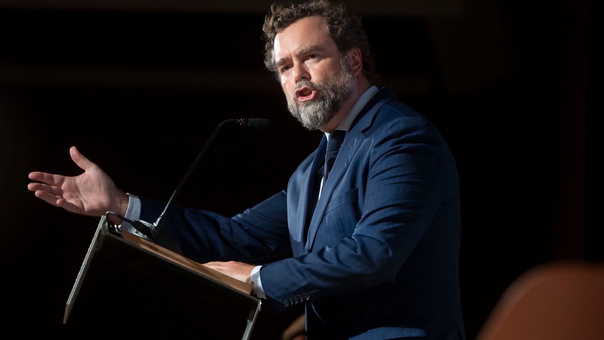 El exportavoz de Vox, Iván Espinosa de los Monteros, en un acto en Madrid en septiembre de 2025 El exportavoz de Vox, Iván Espinosa de los Monteros, en un acto en Madrid en septiembre de 2025