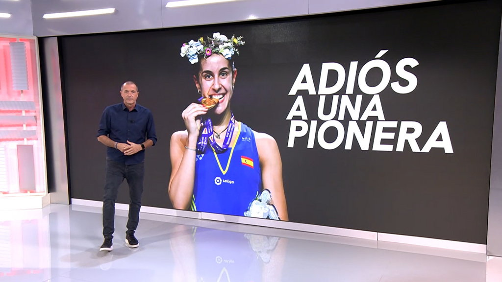 Manu Carreño se rinde a Carolina Marín