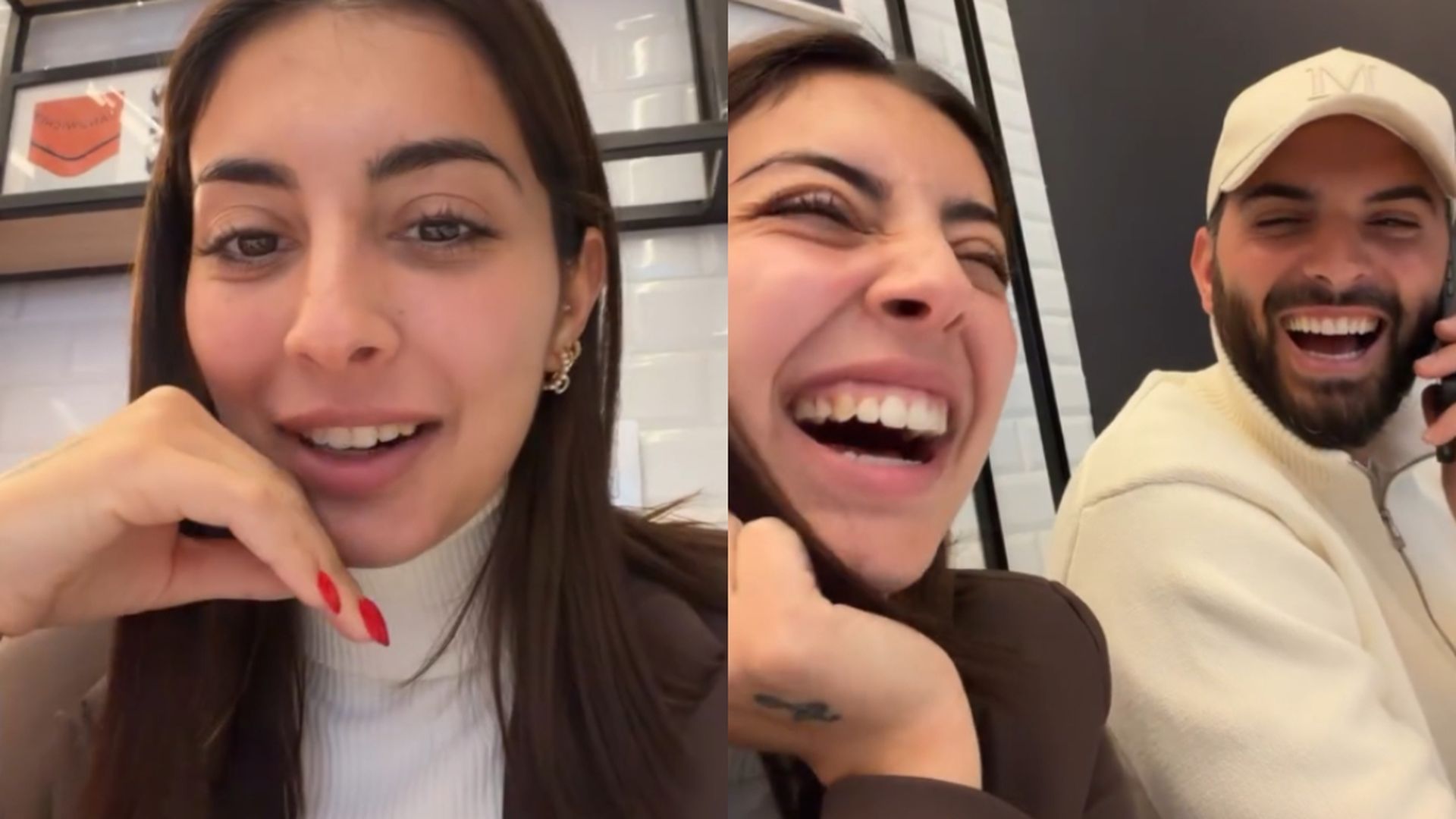 Marieta graba su reacción y la de Suso Álvarez tras haber entregado su expediente matrimonial