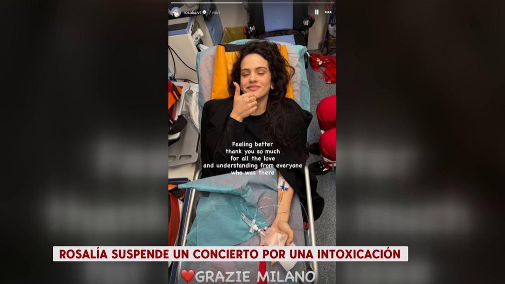 Las razones de Rosalía para suspender el primer concierto de su vida en Milán