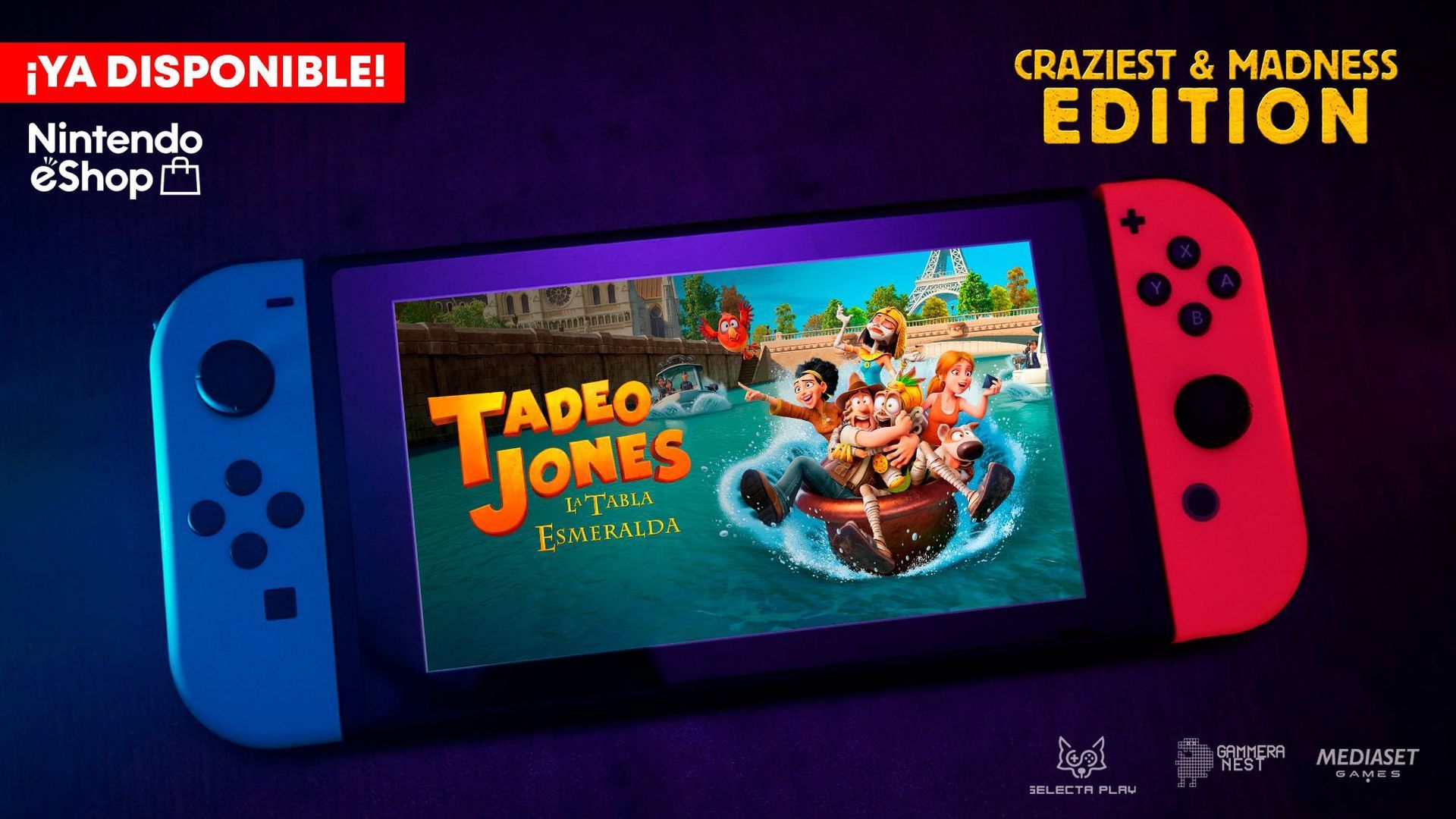 Tadeo Jones: La Tabla Esmeralda, Craziest and Madness Edition