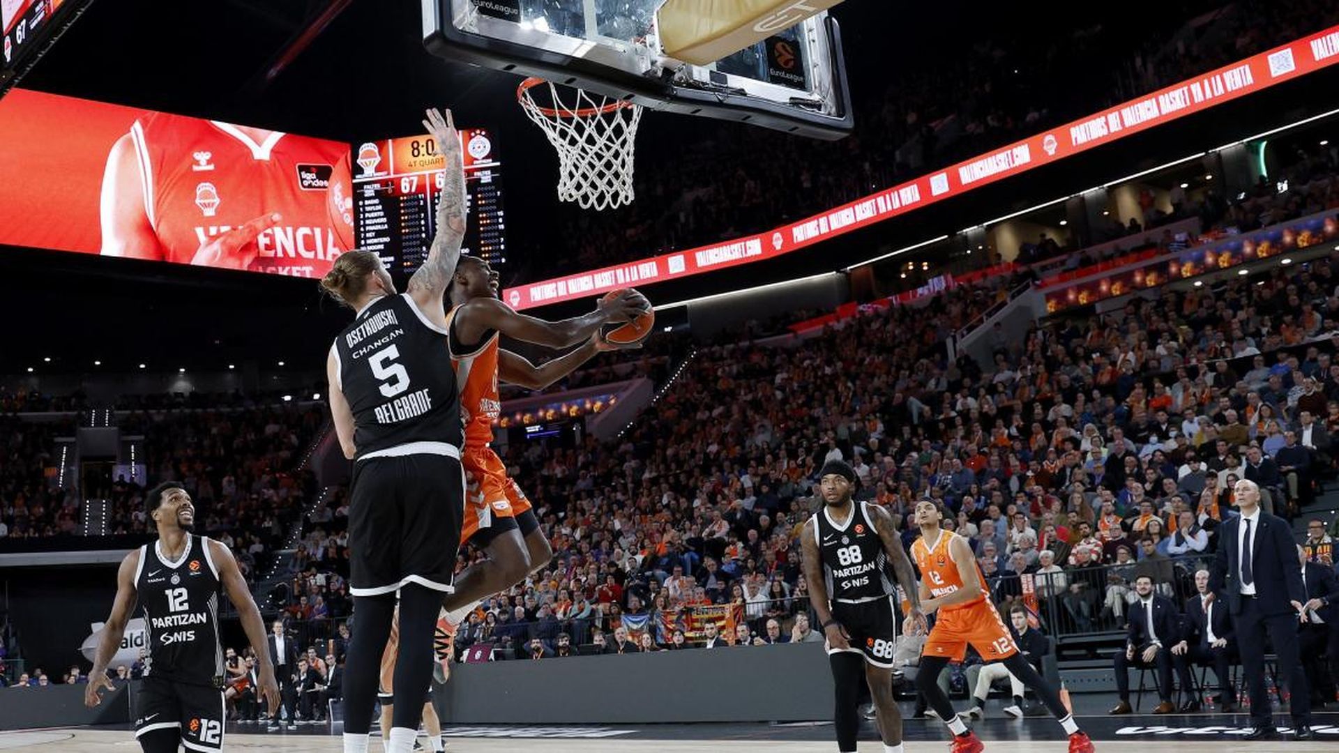 Valencia Basket visita al equipo con mejor racha de la EuroLeague, Partizan Mozzart Bet Belgrade Valencia Basket visita al equipo con mejor racha de la EuroLeague, Partizan Mozzart Bet Belgrade