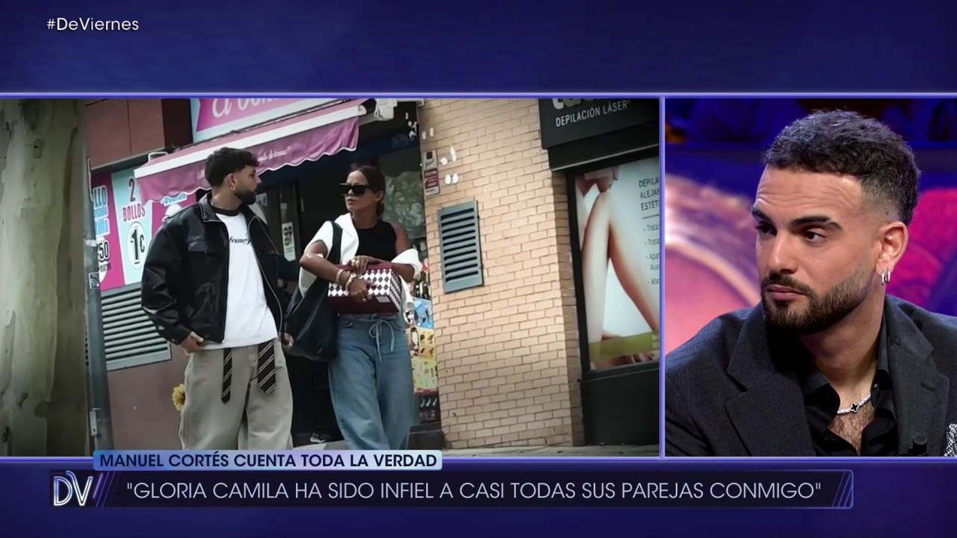 Manuel Cortés habla sobre cómo manejó Gloria Camila sus vínculos con él y con Álvaro García