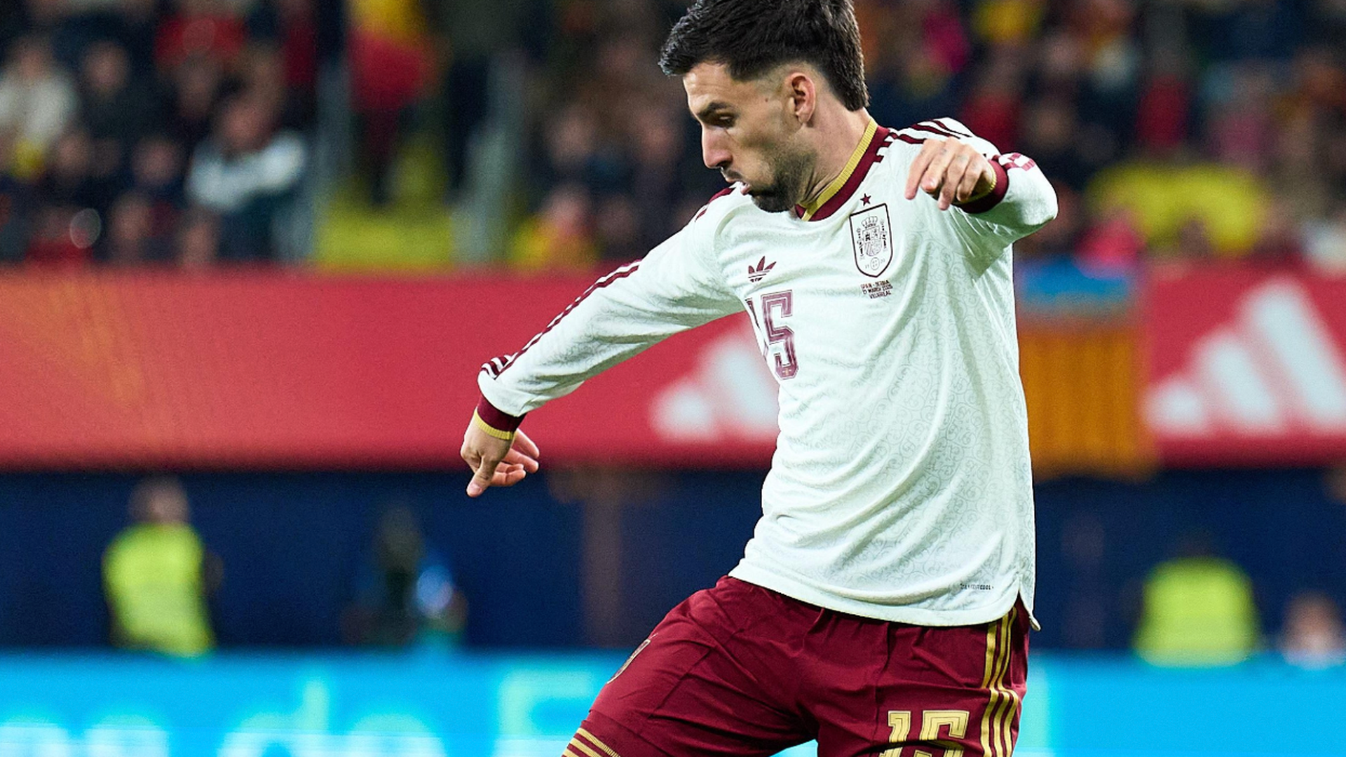 Álex Baena en Villarreal con España