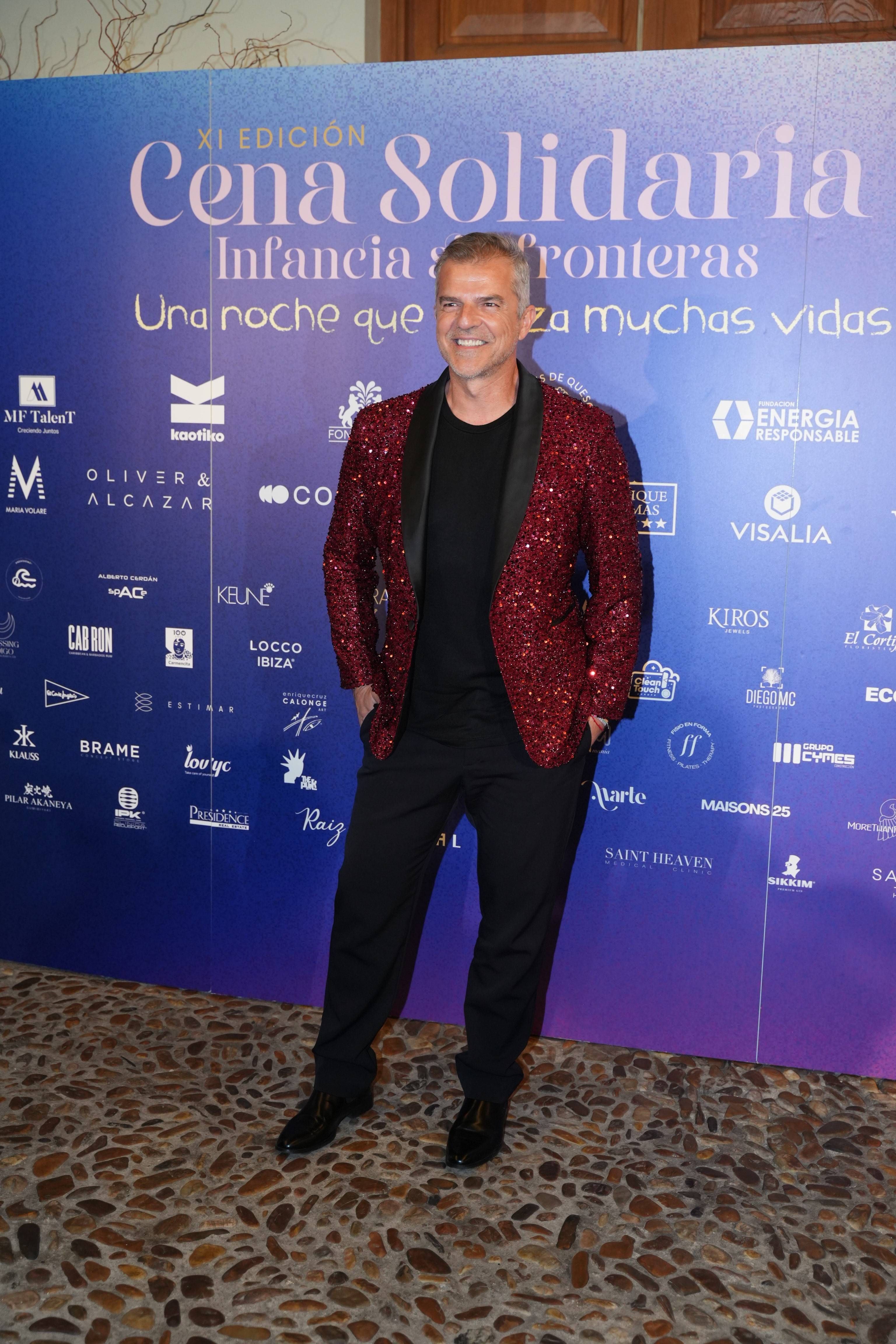 Armando Raúl, en la alfombra roja de Infancia Sin Fronteras