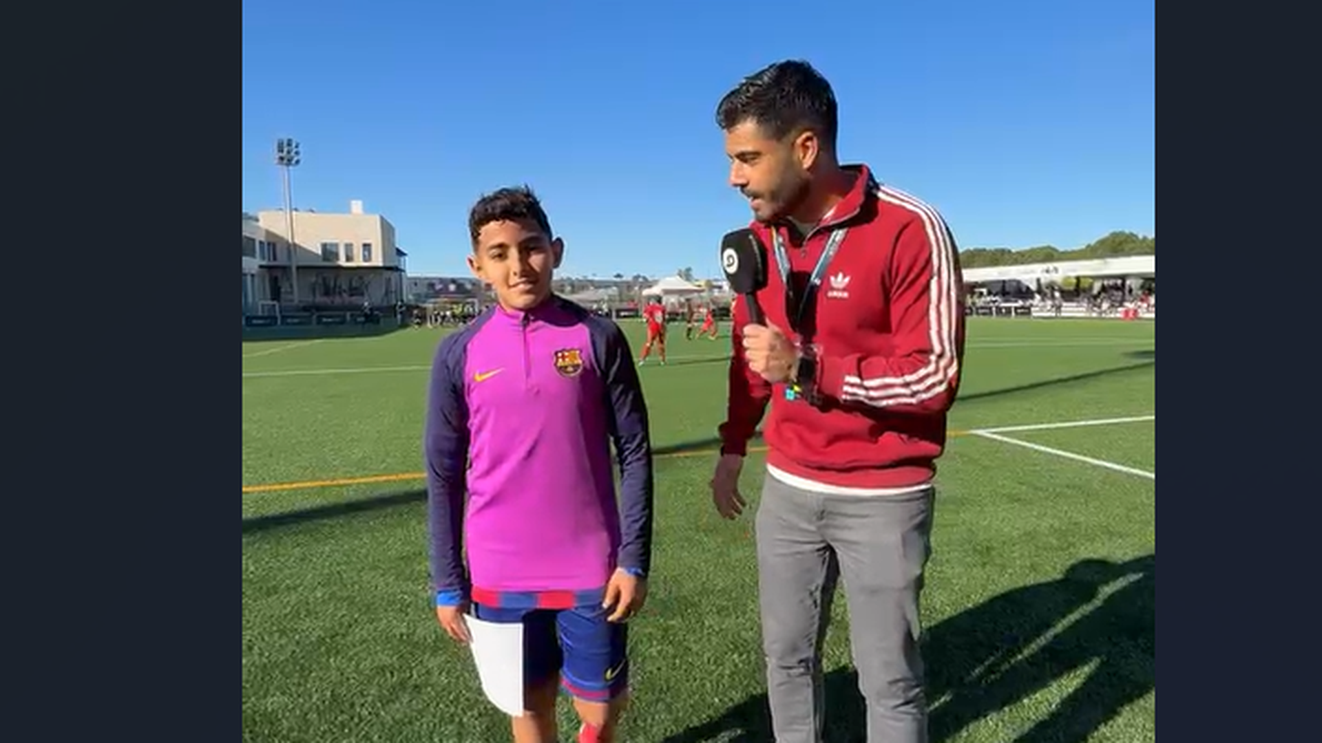 Entrevista a Adam, autor del doblete del Barça