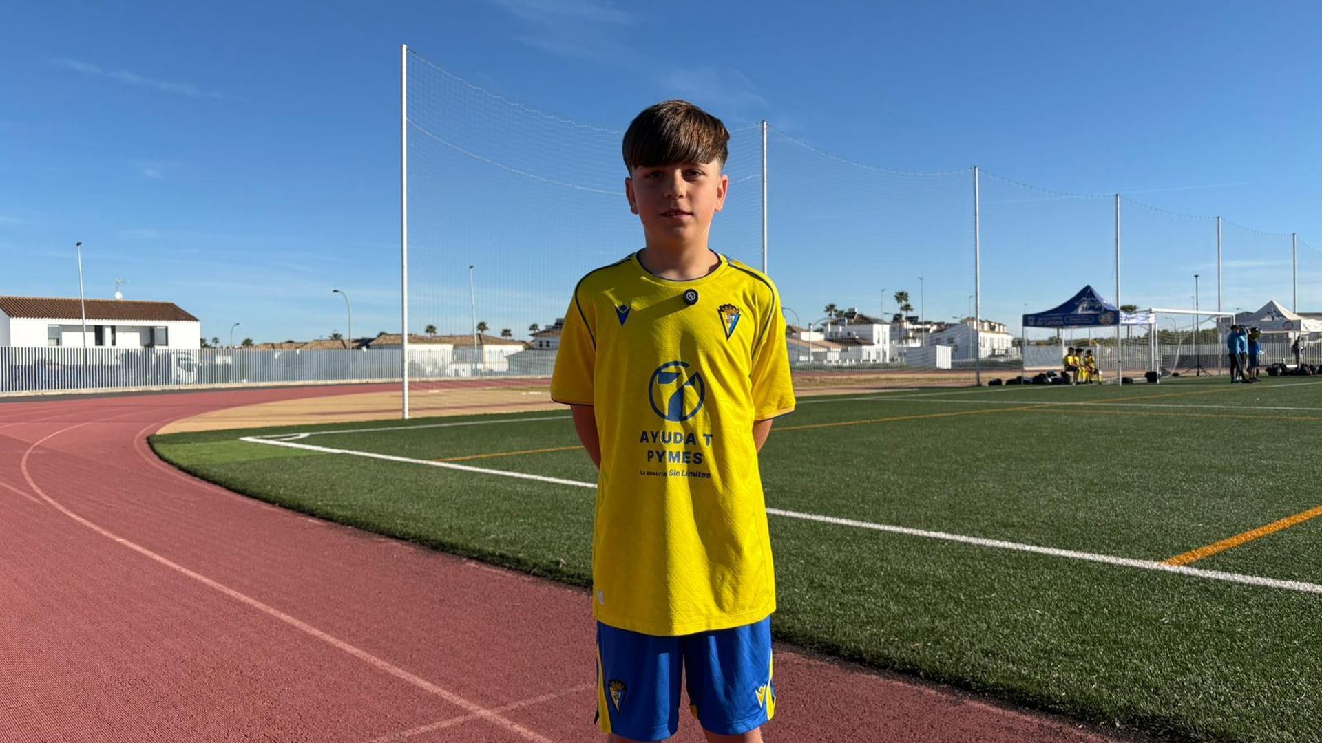 Enzo, del Cádiz CF