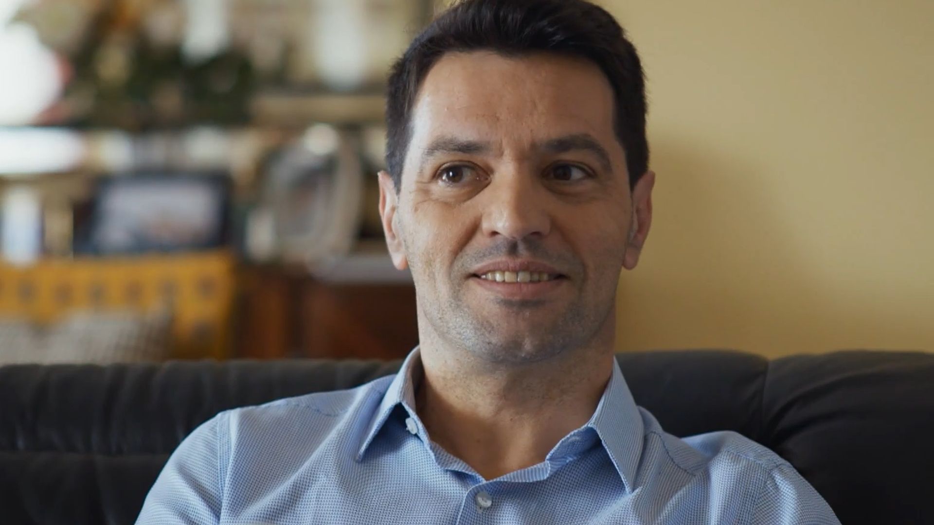 Gregorio Cuerpo, el hermano mayor de Carlos Cuerpo, durante la emisión de 'Mis raíces'