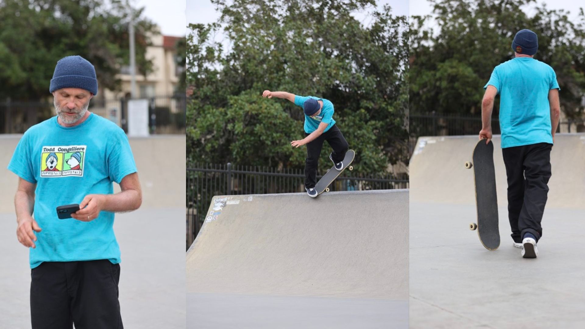 Mackenzie Eisenhour, patinador y autor del libro '1.000 Skateboards' (Lunwerg)