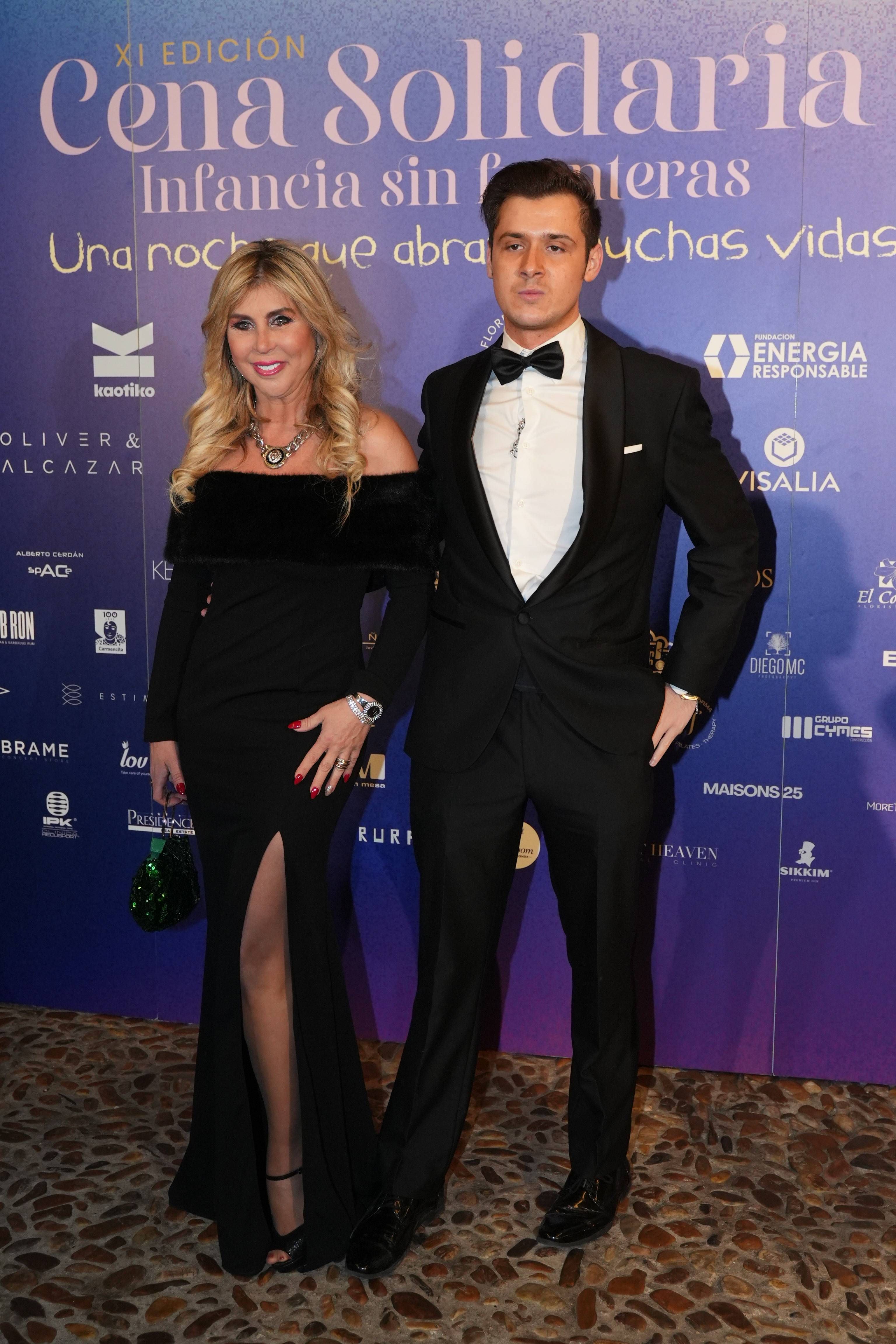 Malena Gracia, en la alfombra roja de Infancia Sin Fronteras