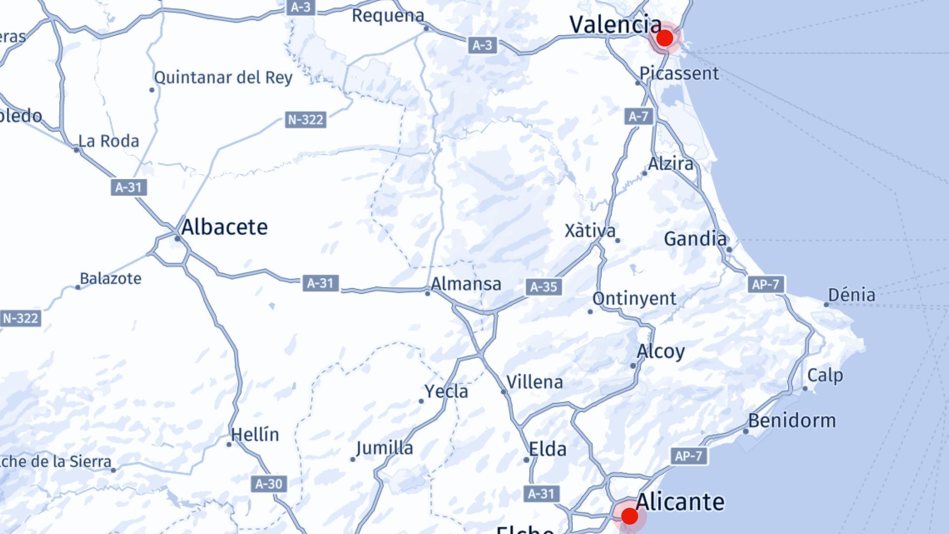 Mapa Valencia Mapa Valencia