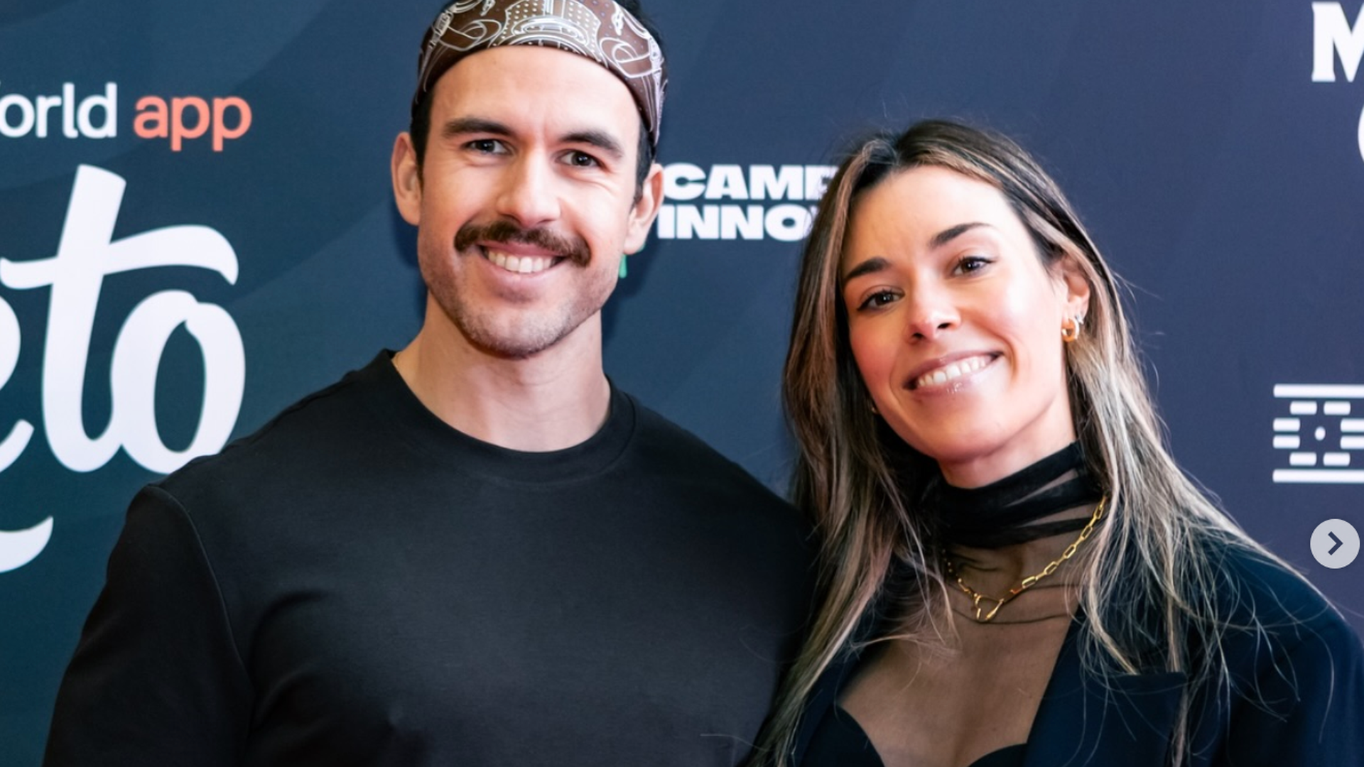 Marta Sanahuja y su marido David Ruben García Marta Sanahuja y su marido David Ruben García