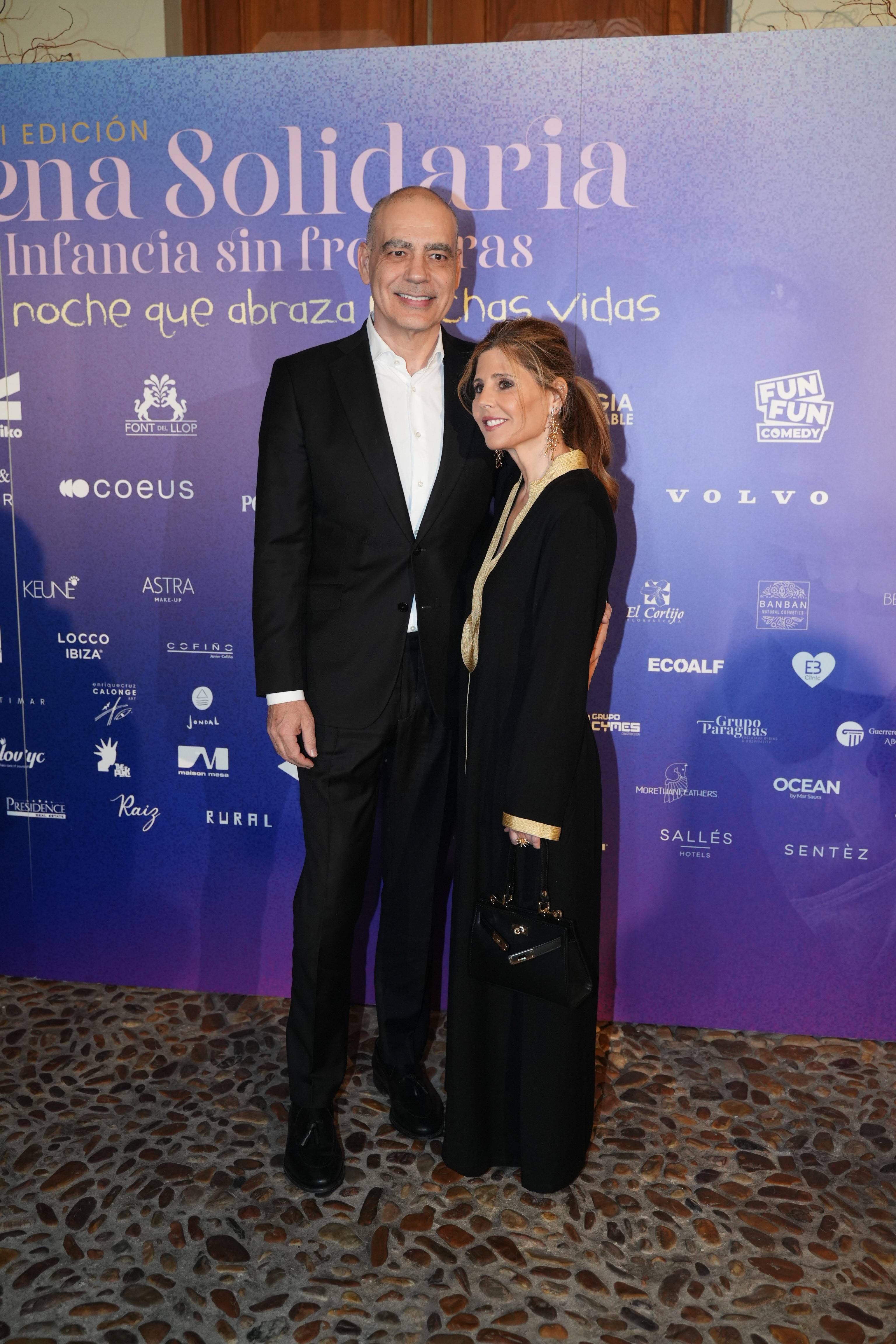 Nacho Abad, en la alfombra roja de Infancia Sin Fronteras