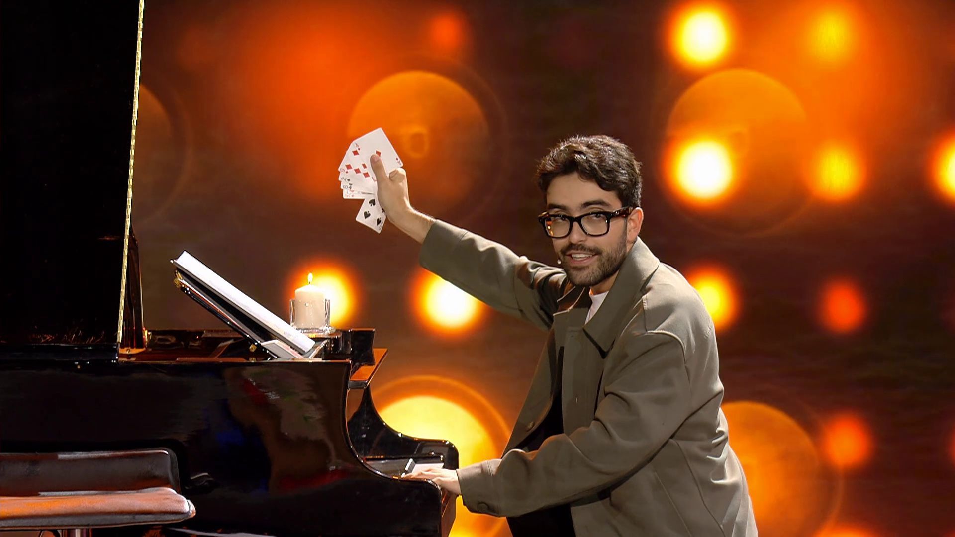 La actuación de Nacho Samena en la primera semifinal Got Talent Temporada 11 Top Vídeos 196