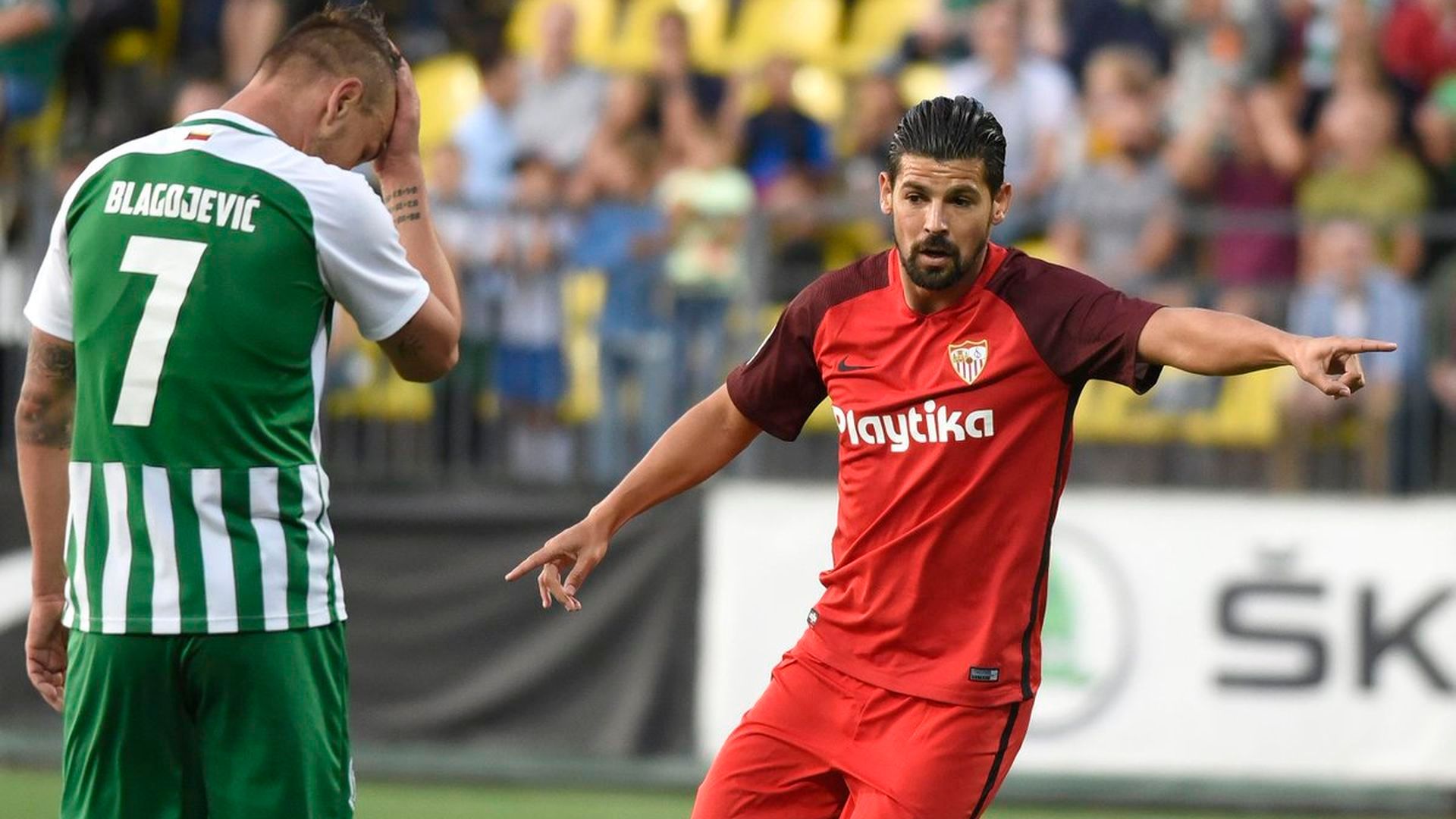 Nolito, en su etapa en el Sevilla
