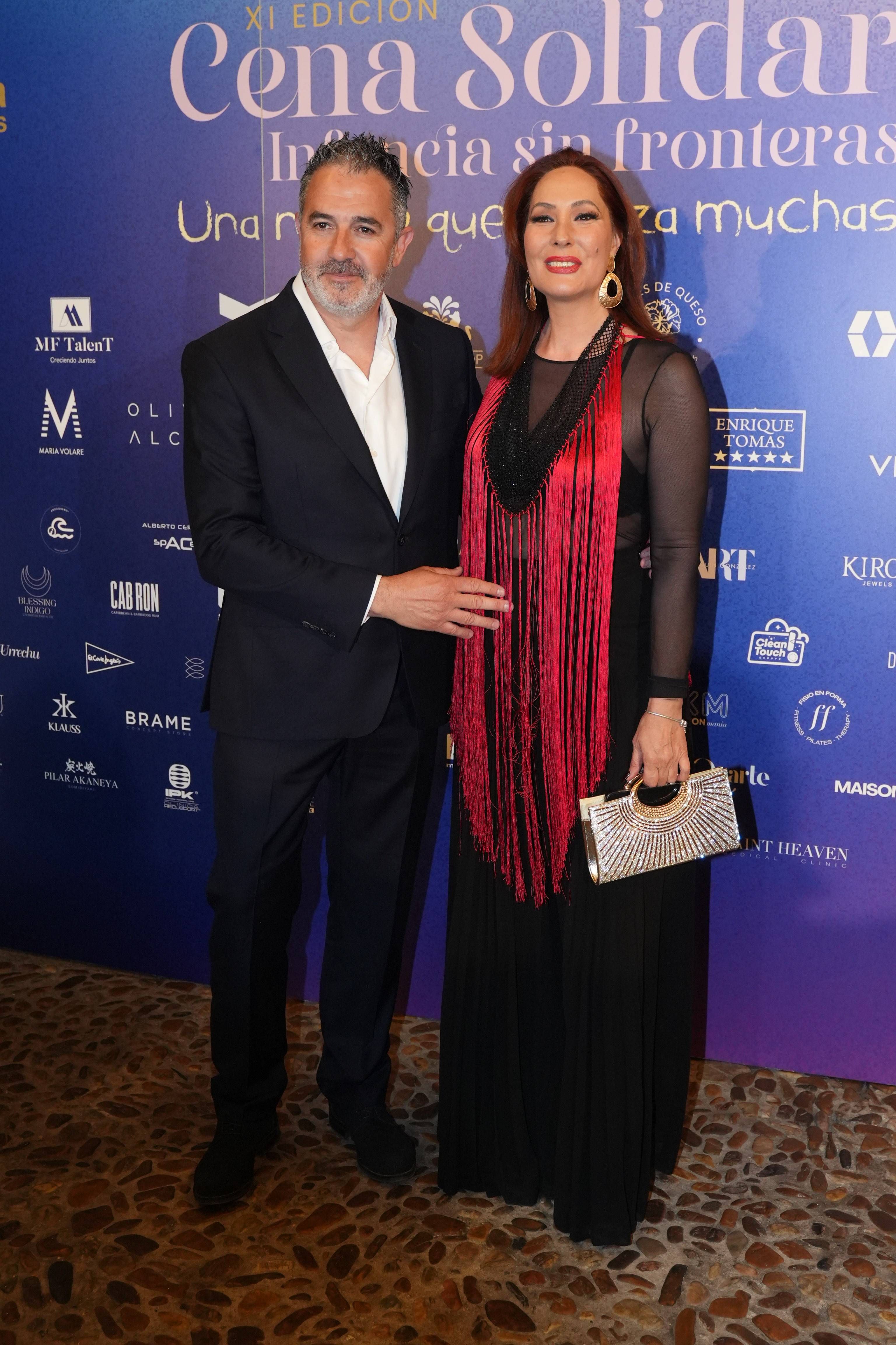 Rosario Mohedano, en la alfombra roja de Infancia Sin Fronteras