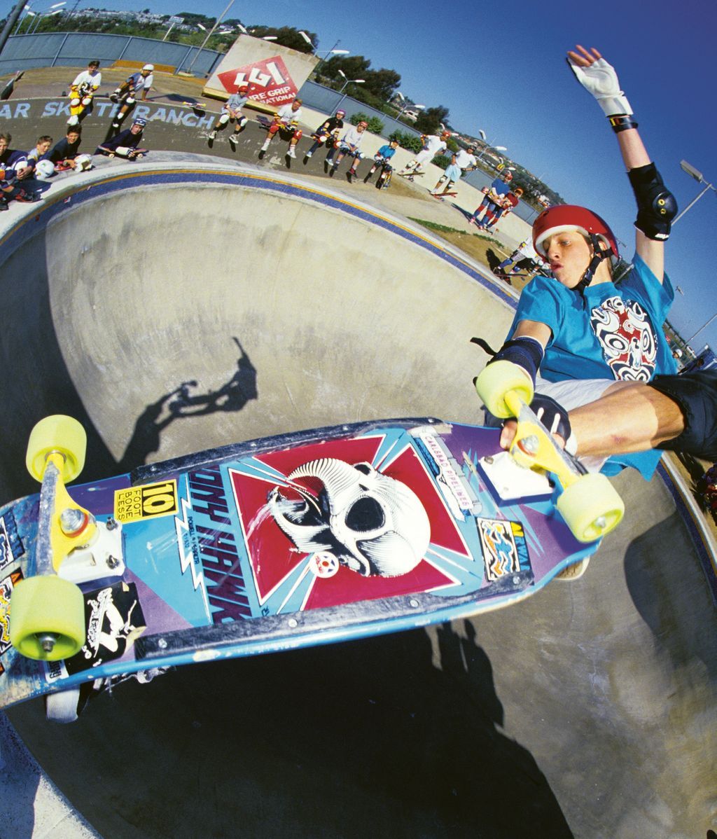 Una de las espectaculares imágenes que incluye el libro '1.000 Skateboards'