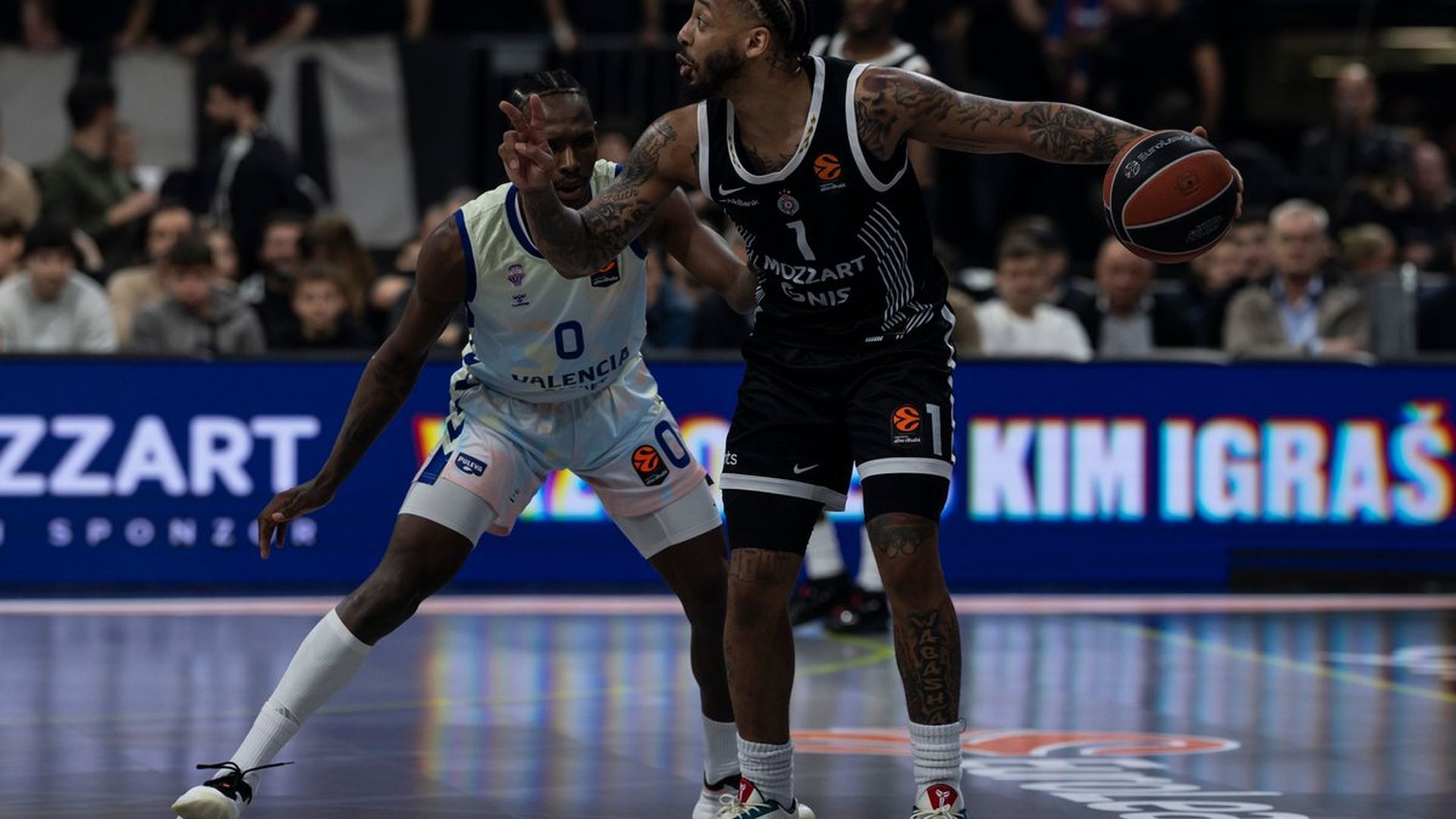 Derrota del Valencia Basket en Belgrado tras dos prórrogas (110-104)